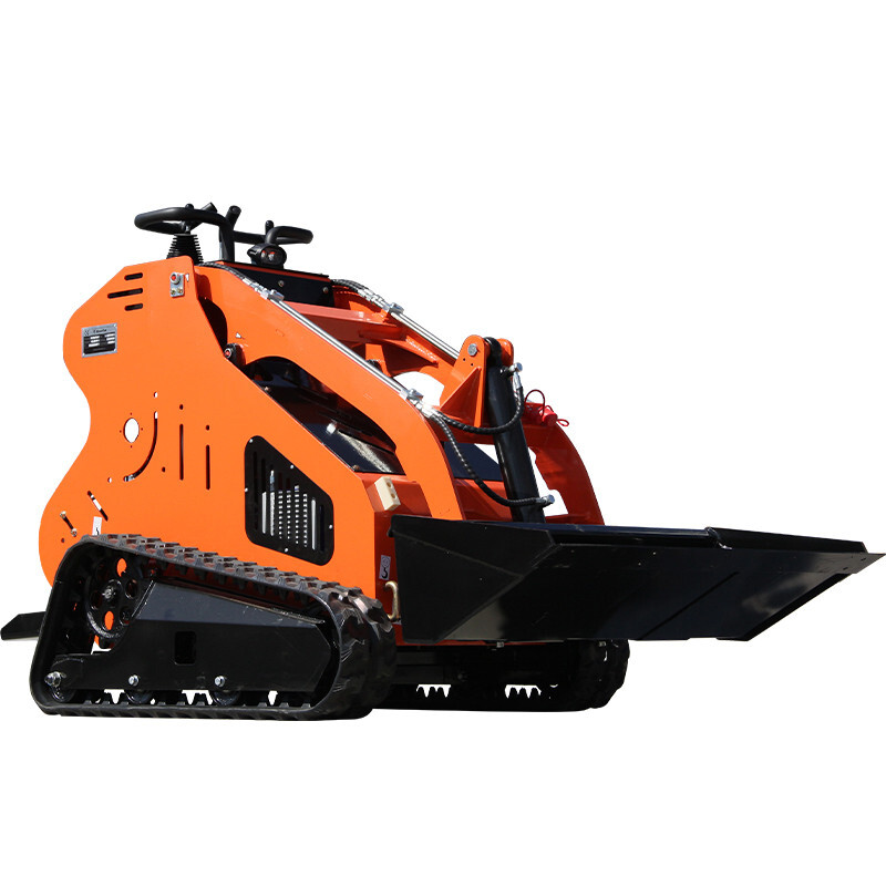 2025 Brand New Mini Tracked Skid Steer Loader 13.5HP 1600Ib Tracked Forestry USA