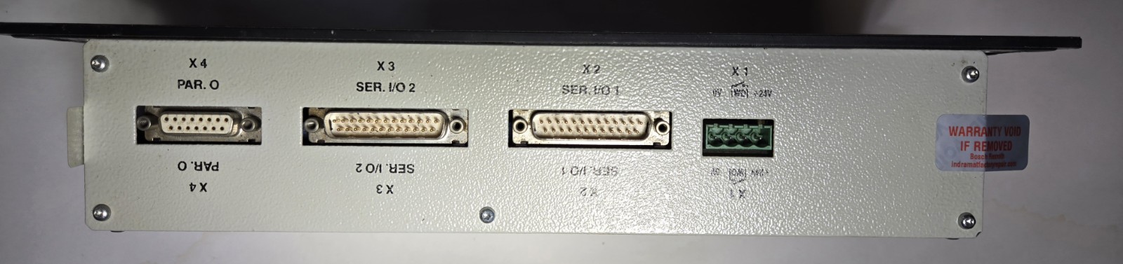 Indramat SOT 02 E2R-CR Remote Mount Operator Control Panel