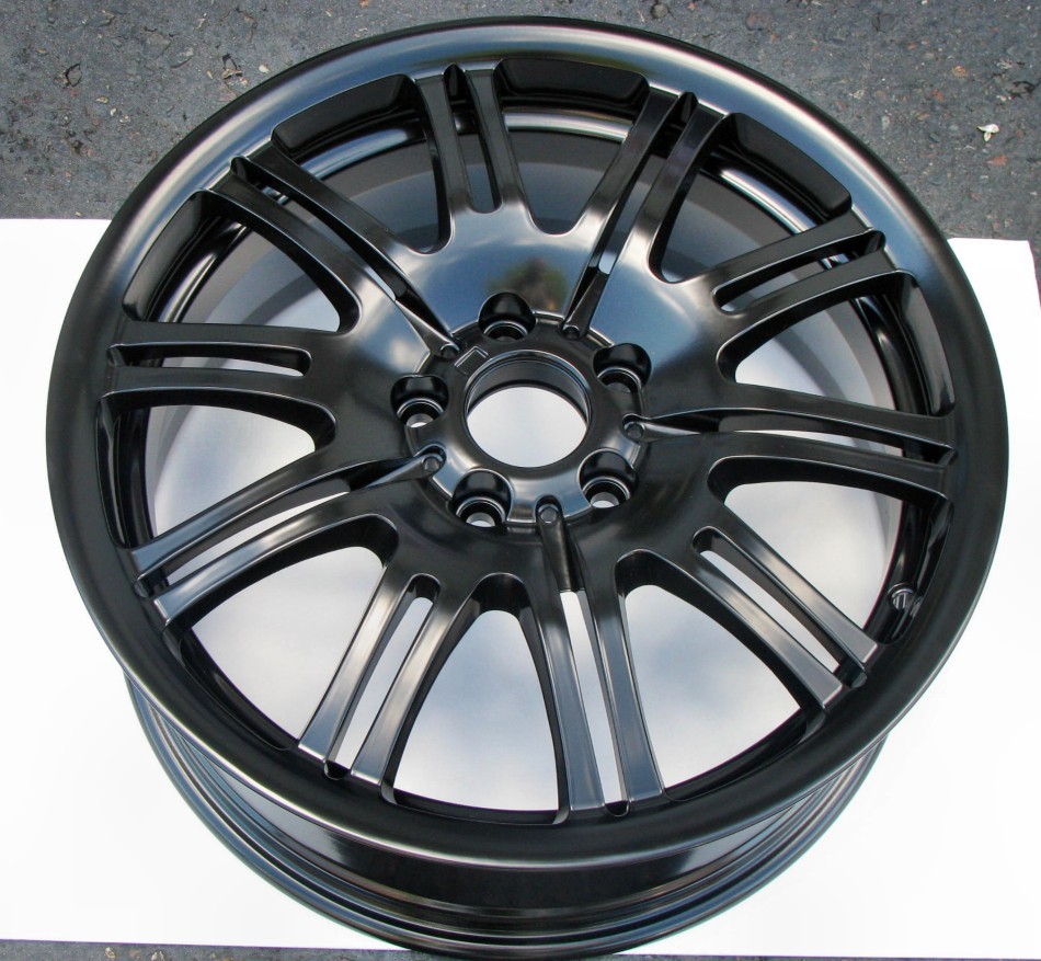 Satin Black Powder Coat Semi Gloss Black Powder Paint – New 1LB