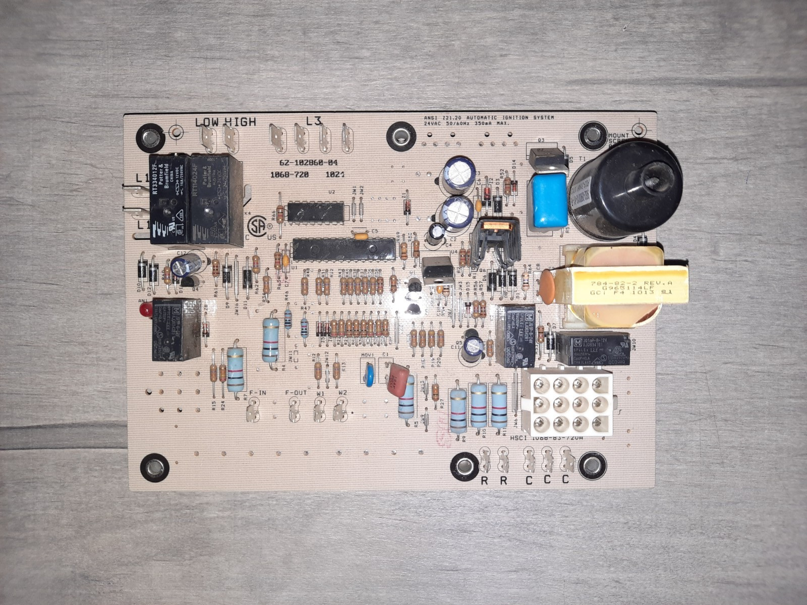 Rheem Ruud Control Board 62-102860-04 1068-83-720A 1068-720 (AB 1538) B4