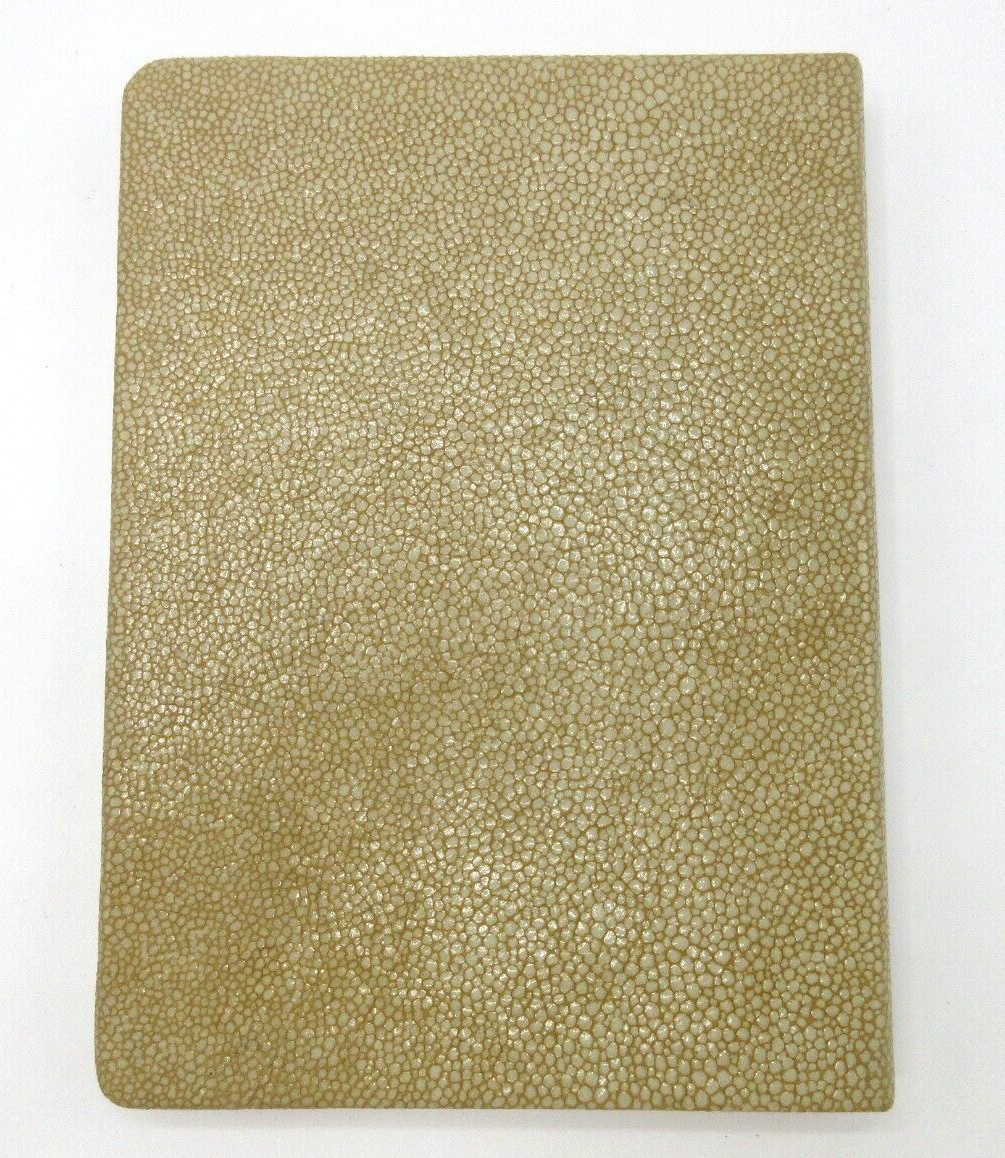 Graphic Image Travel Journal 7″ Leather Soft Cover 224 Lined Pages $90 GREEN