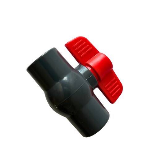 5 Pack 3/4” PVC Ball Valves, T-handle Water Shut-Off Ball Valve Threaded (NPT)