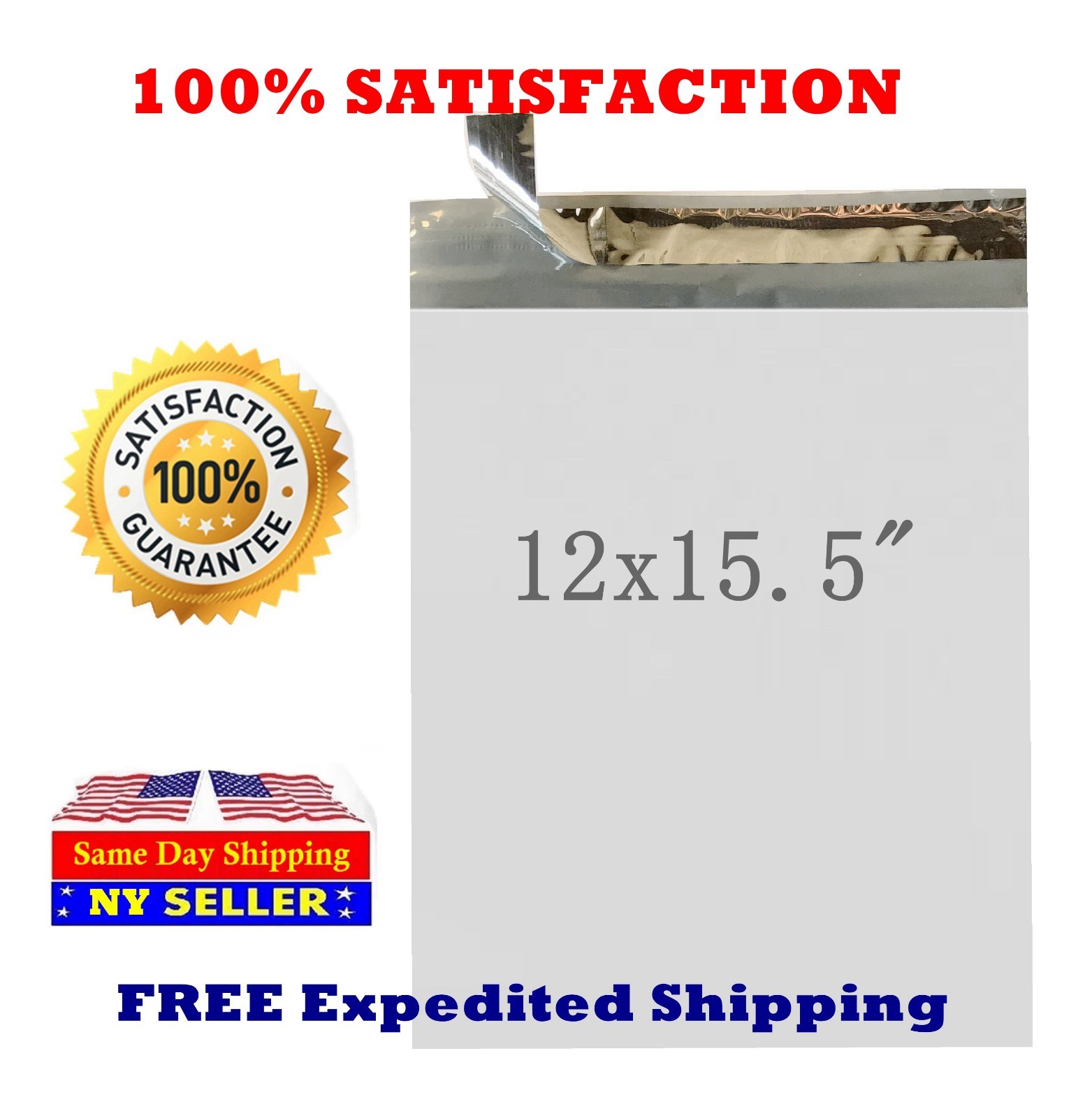 12X15.5 Poly Mailers Self Sealing Shipping Envelopes Mailing Bags-ST ShipMailers