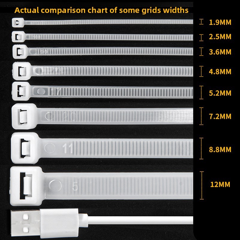 Nylon cable tie manufacturers wholesale cold-resistant cable 100*150*200*250*300