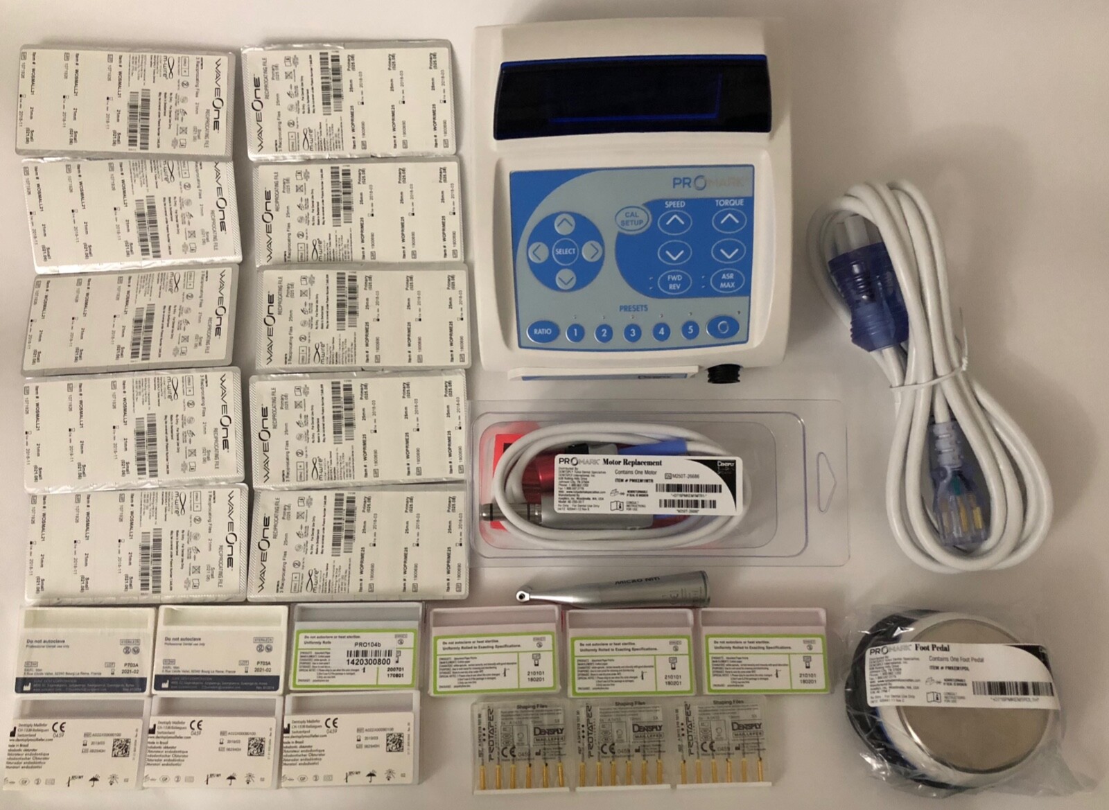 ProMark Endo Motor for wave one system WITH Handpiece and 1 YEAR WARRANTY.