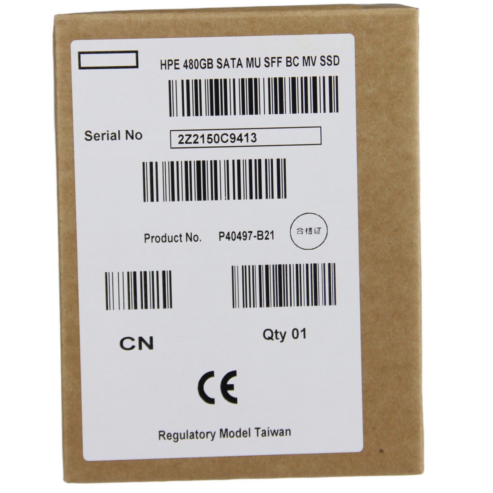 P40497-B21 P41522-001 HPE 480GB 2.5″ SATA 6G SSD Gen10 Plus V2 Solid State Drive