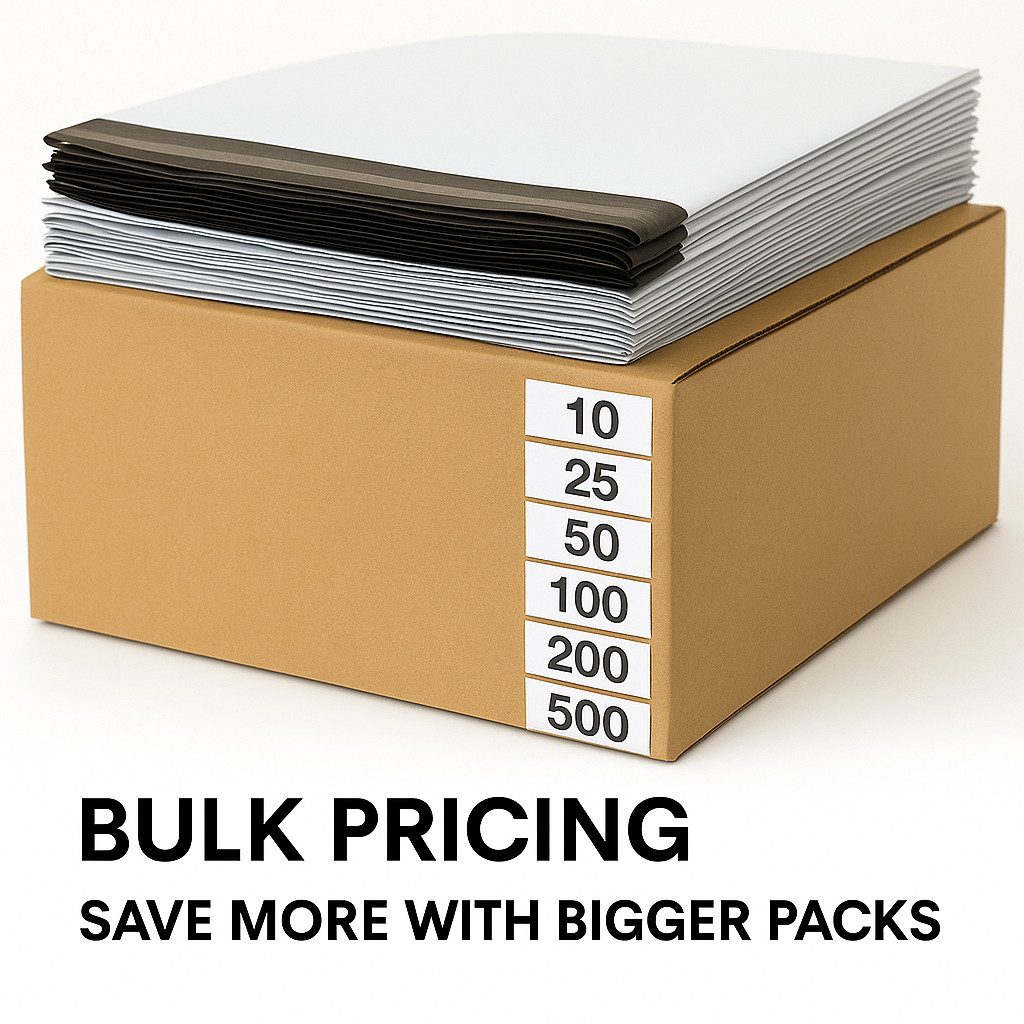 Poly Mailers Shipping Envelopes Self Sealing Plastic Mailing Bags 2.5 MIL