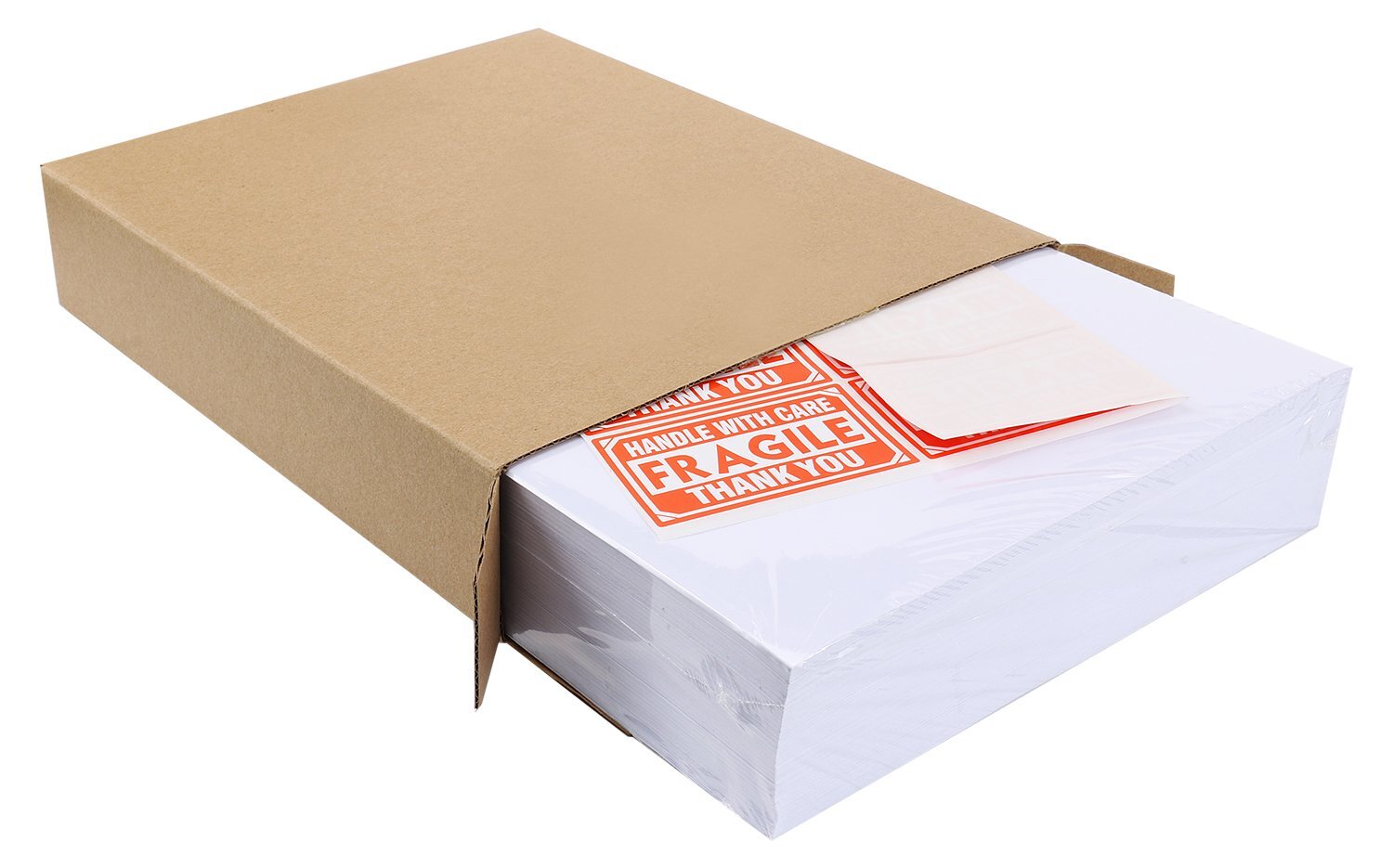 200-20000 8.5×5.5 Shipping Labels Half Sheet Self Adhesive Round Corner Laser US