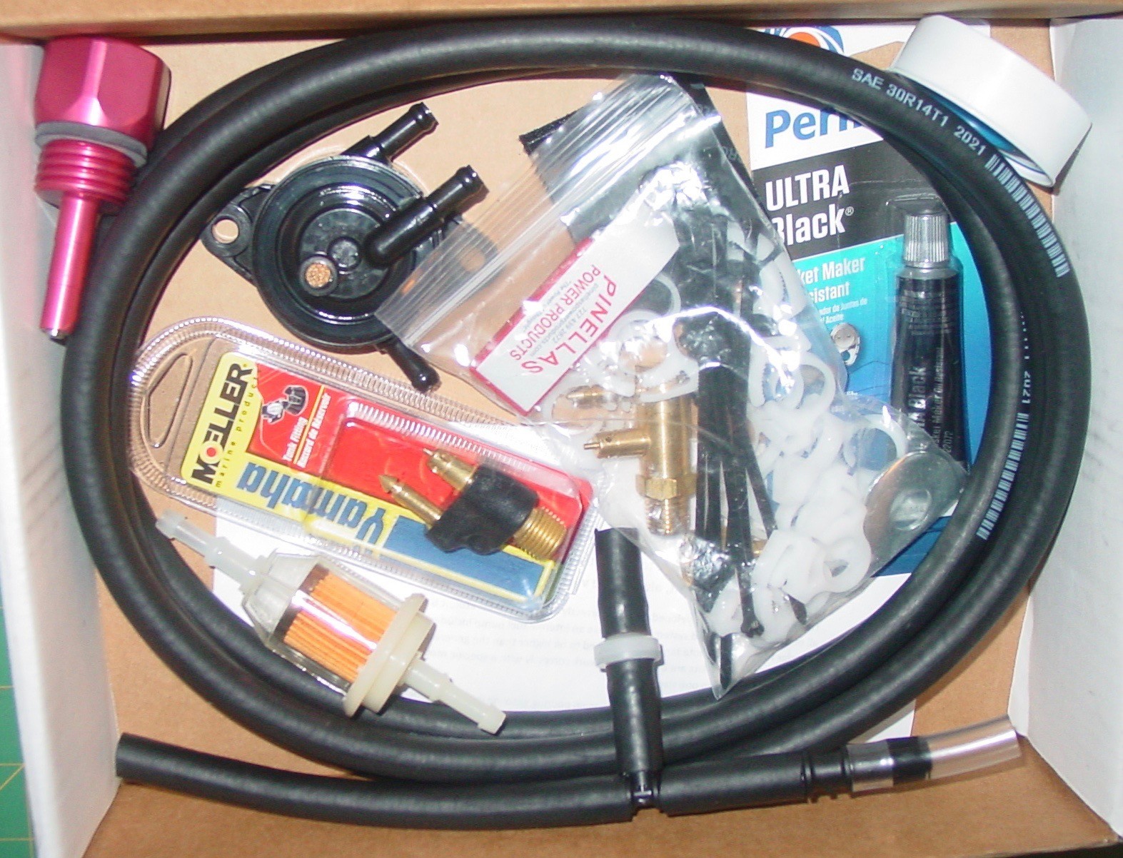 Generator Predator 9500 Extended Run Time Remote Aux Fuel Line Kit 459cc Engine