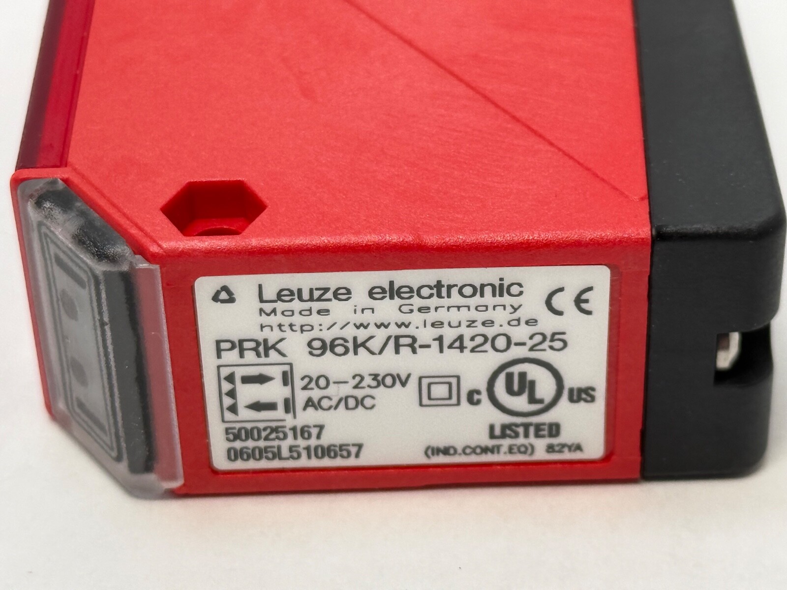 Leuze PRK-96K/R-1420-25 Photoelectric Beam Sensor PRK 96K R 1420 25 96KR142025