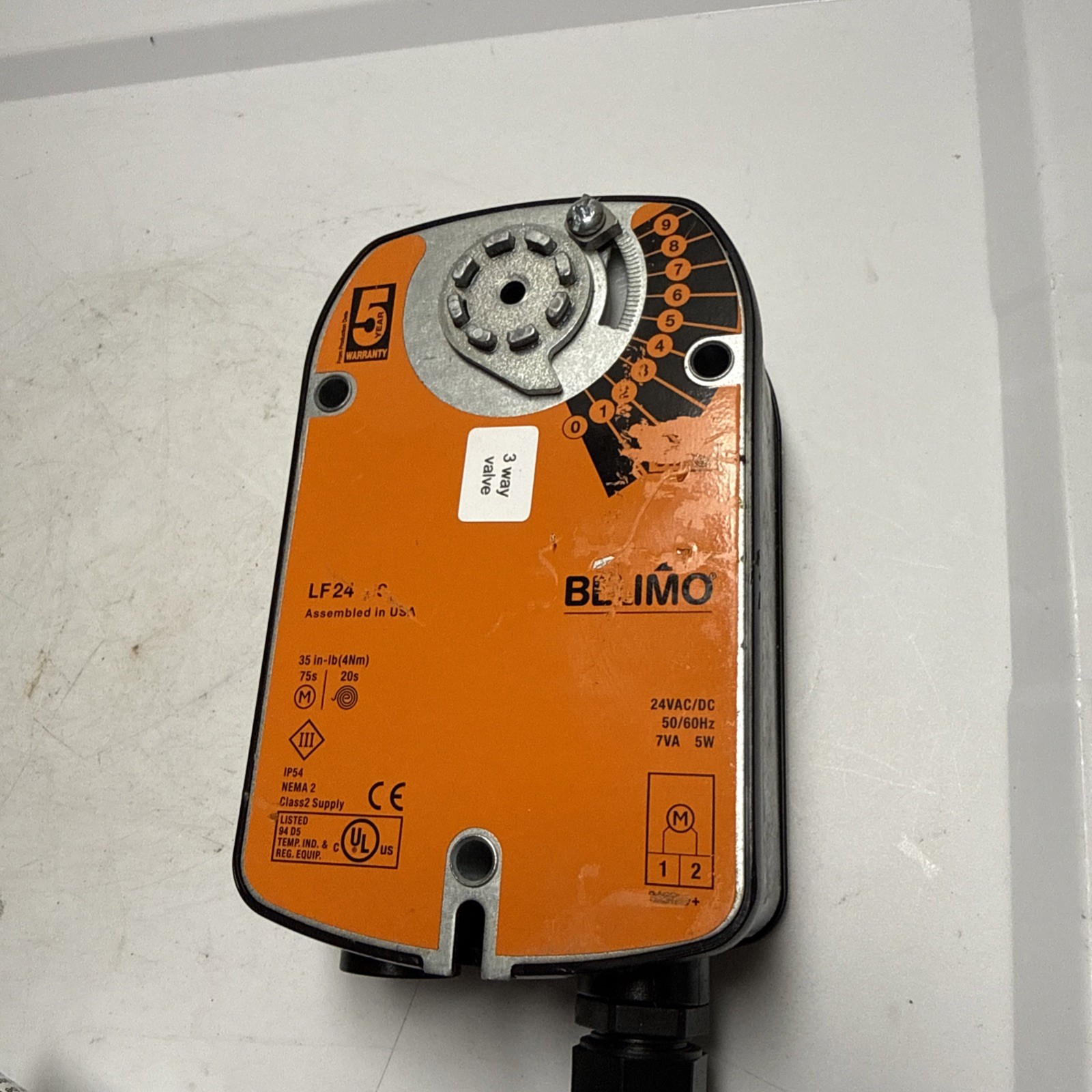 BELIMO LF24 US Spring Return Damper Actuators New