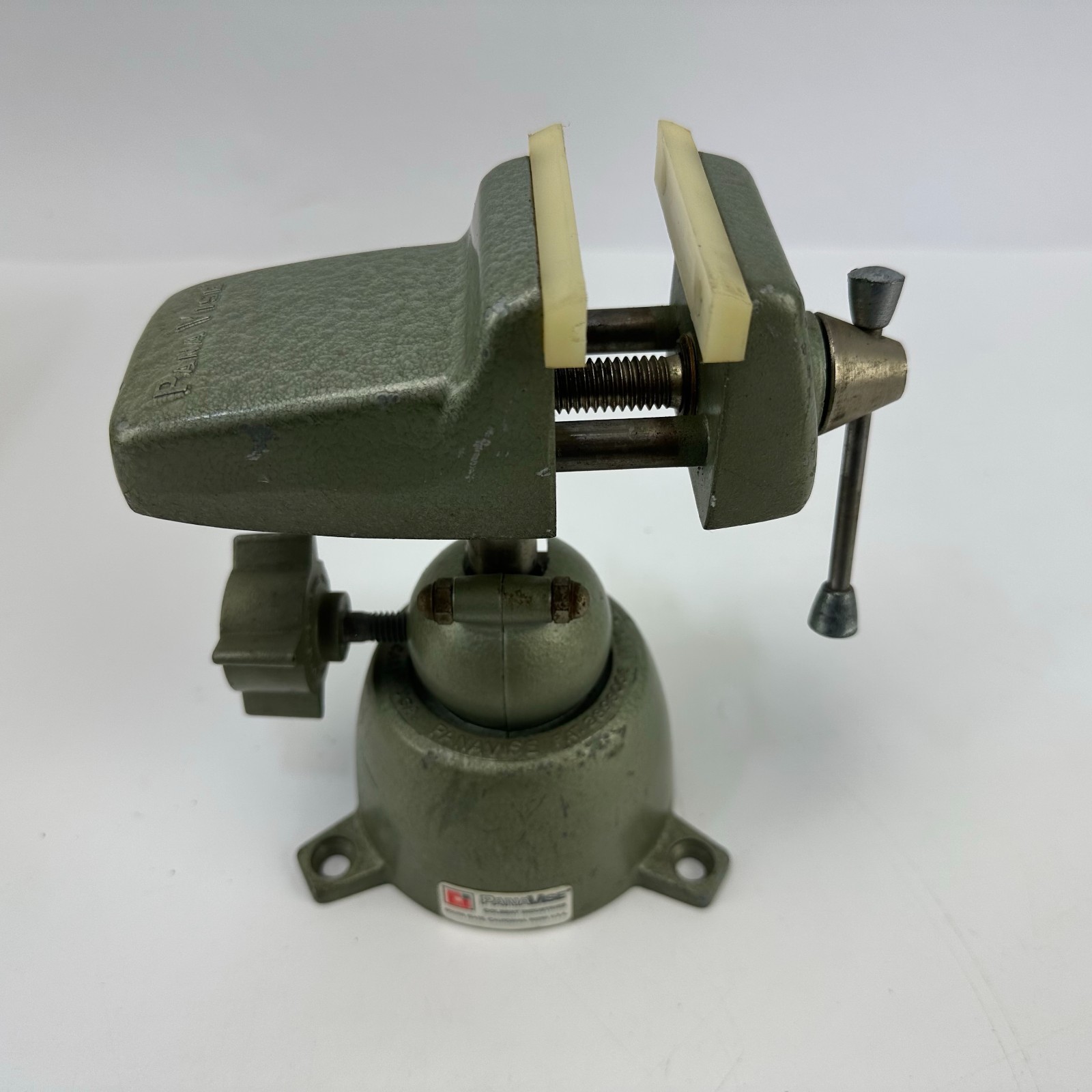 Vintage Panavise Vise Patent Num. #289068 Light Green Metal