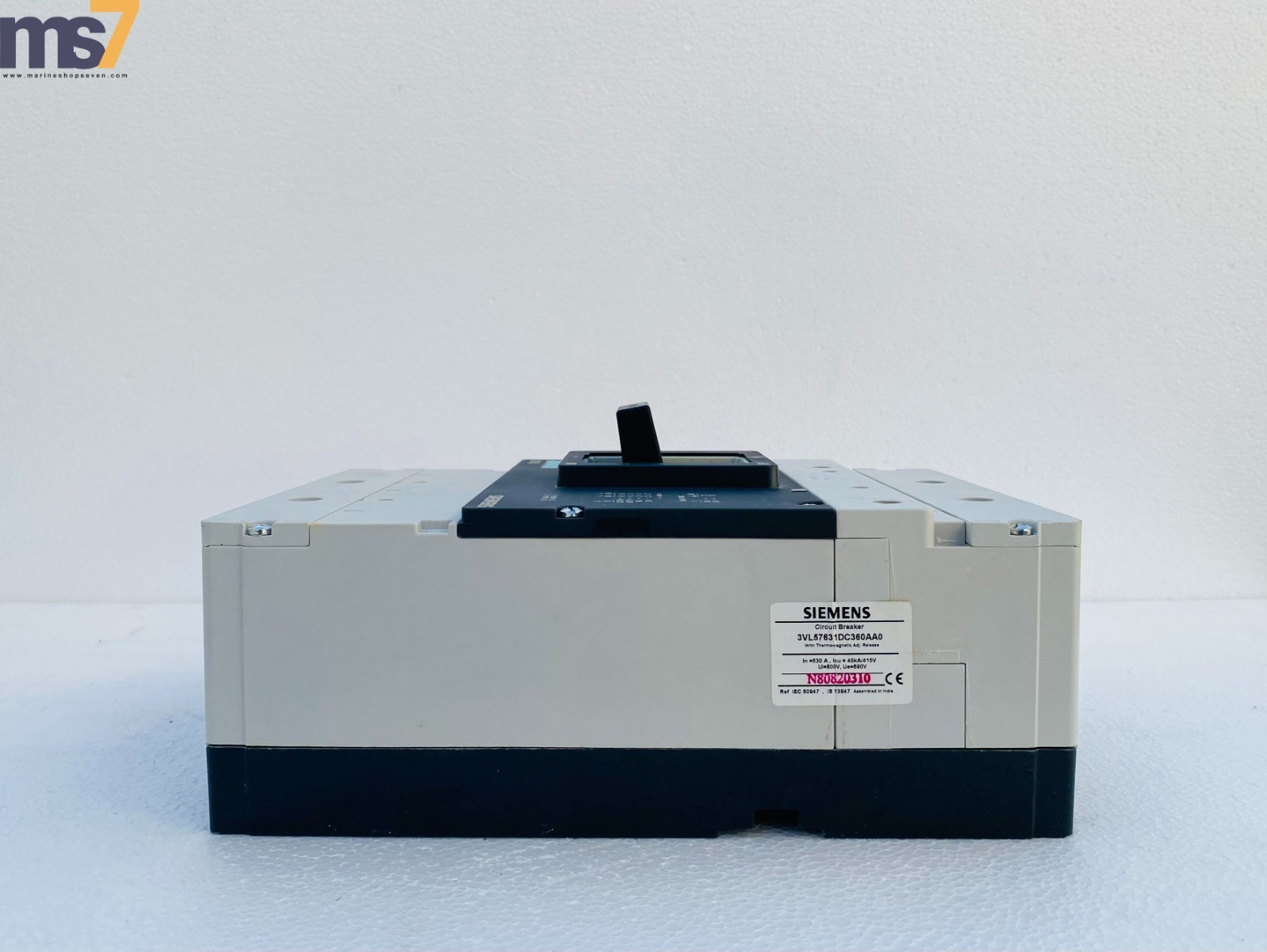 SIEMENS 3VL5763-1AA36-0AA0 VL630N MOLDED CASE CIRCUIT BREAKER 630A 3P #NEW
