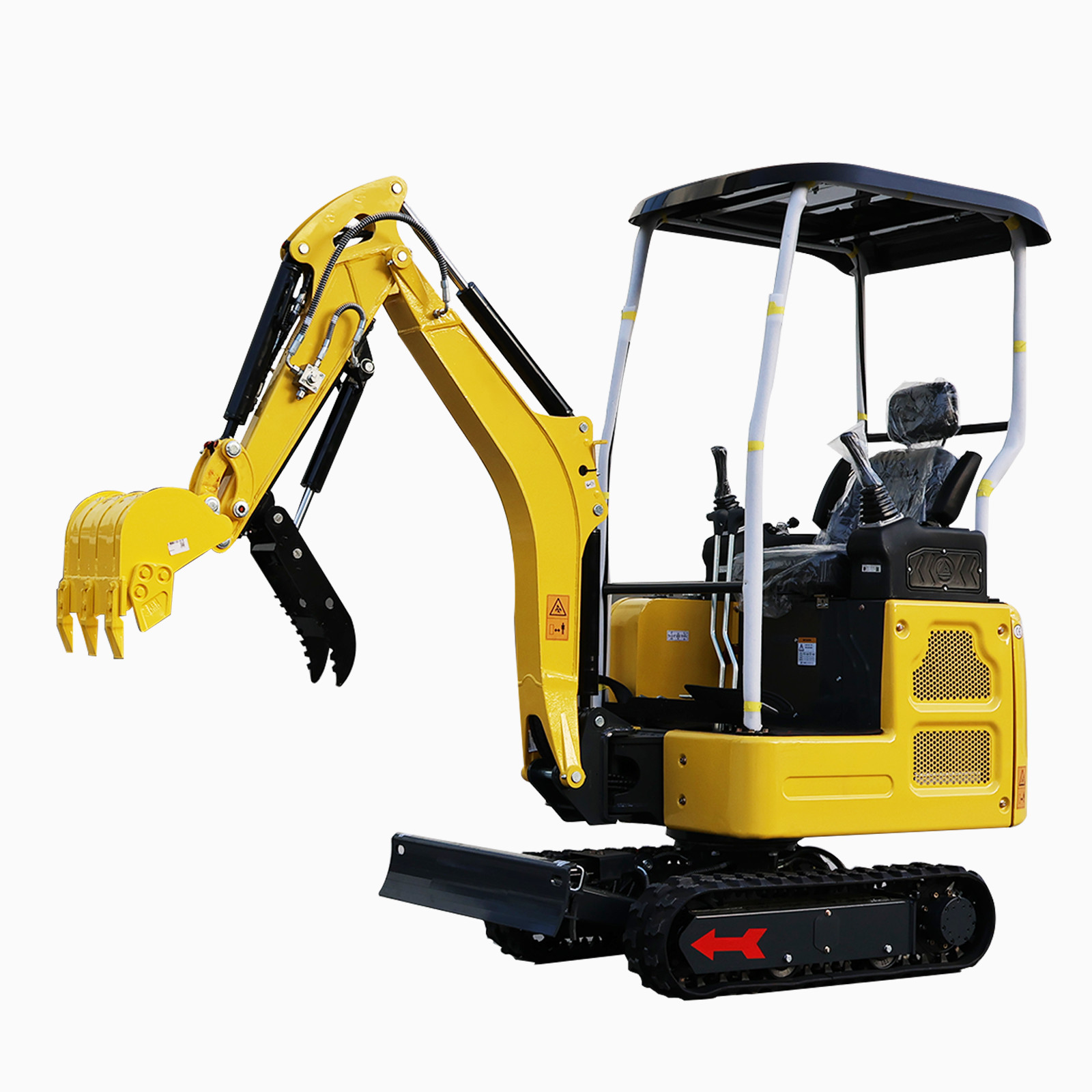 Mini Excavator 1.8 Ton Kubota D722 Crawler Swing Boom Expandable Track Free Ship
