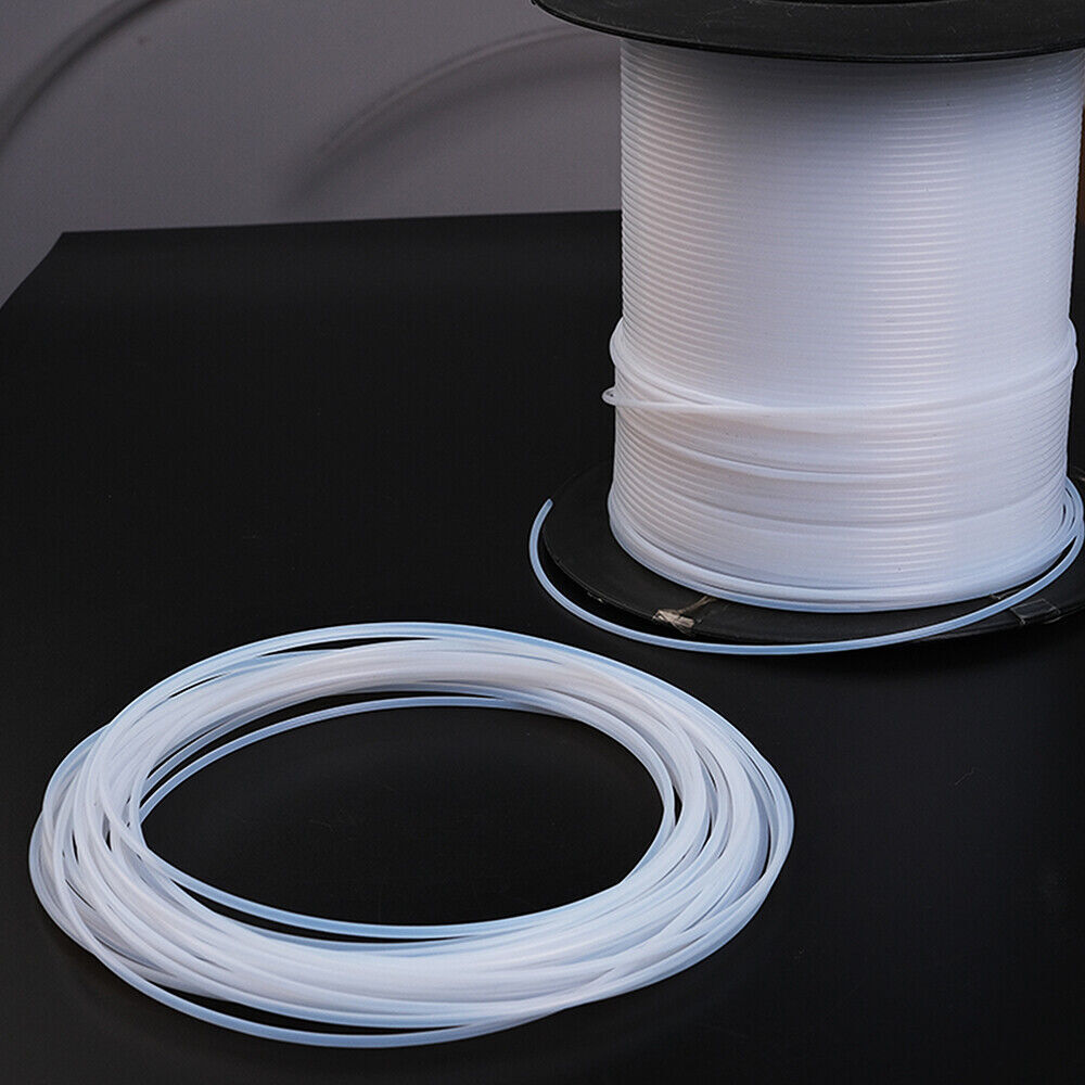 PTFE Tube Tubing Pipe Translucent High Temp Resistance ID 0.3-3.5mm OD 0.6-5mm