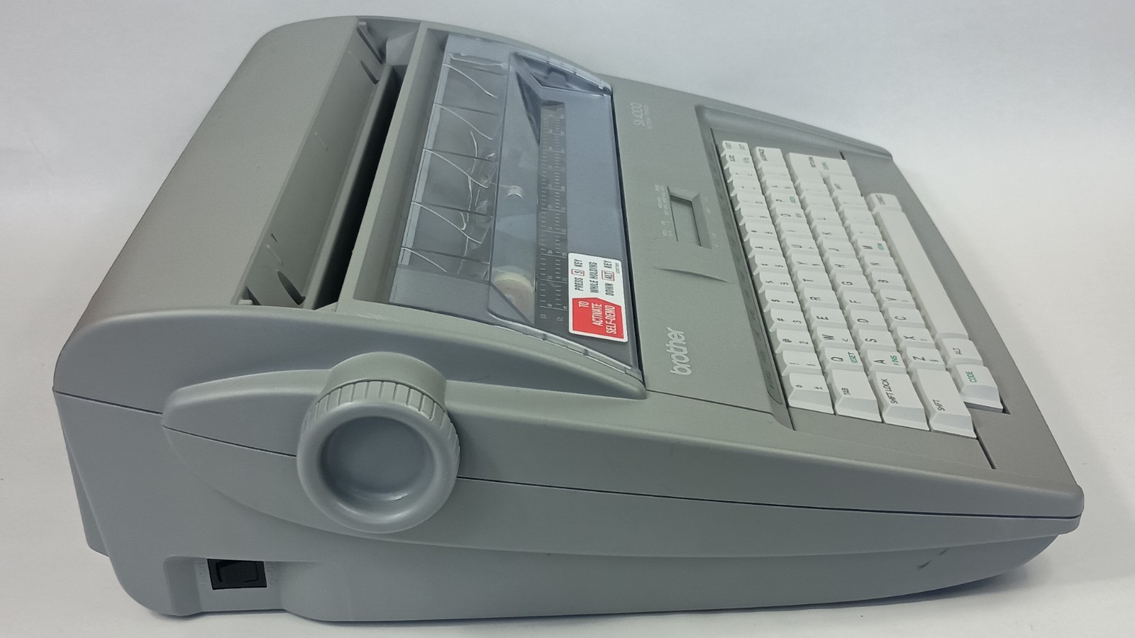 Brother SX-4000 Electronic Electric Typewriter – Working