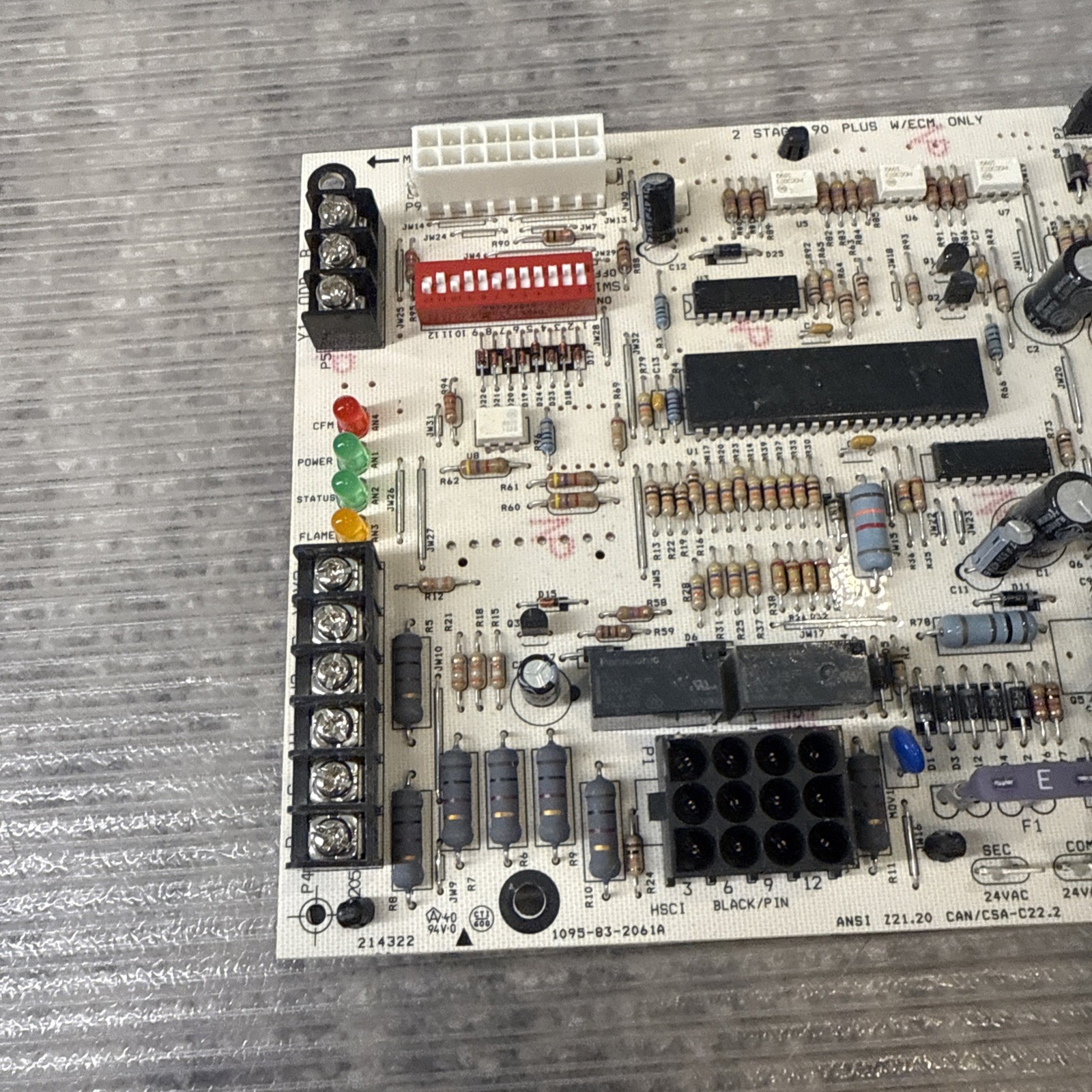 Rheem/Ruud 62-103189-01 Furnace Control Board 1095-206