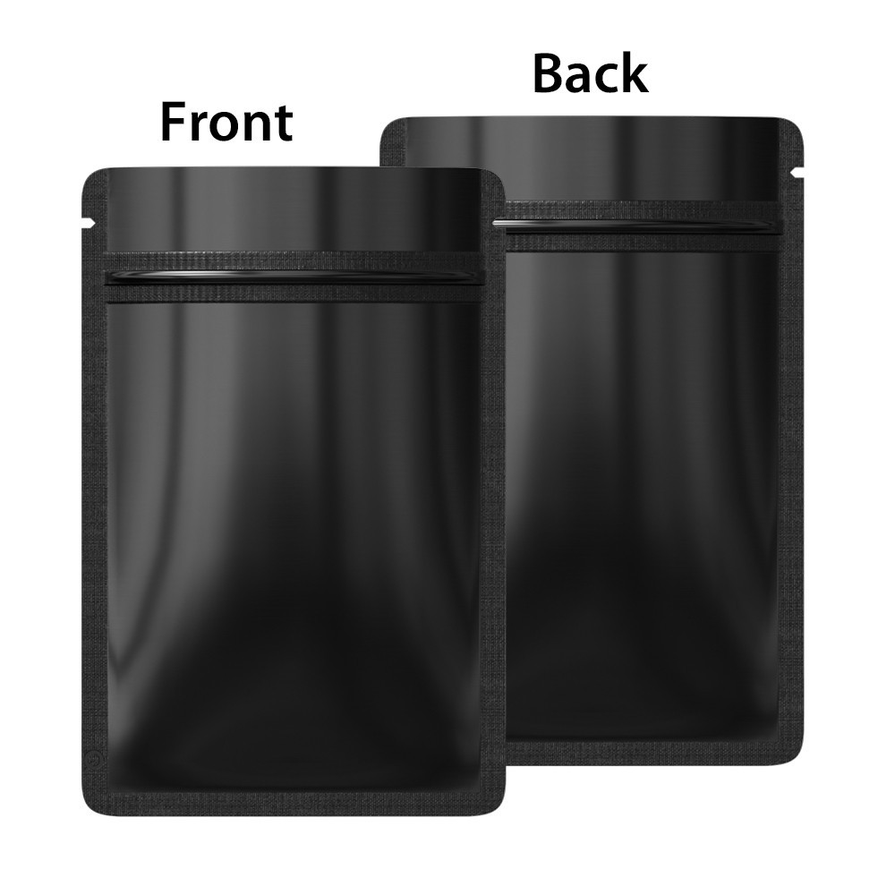 4CustomPrint Zip Seal Mylar Bags | Glossy Resealable for Sample & Candy Storage