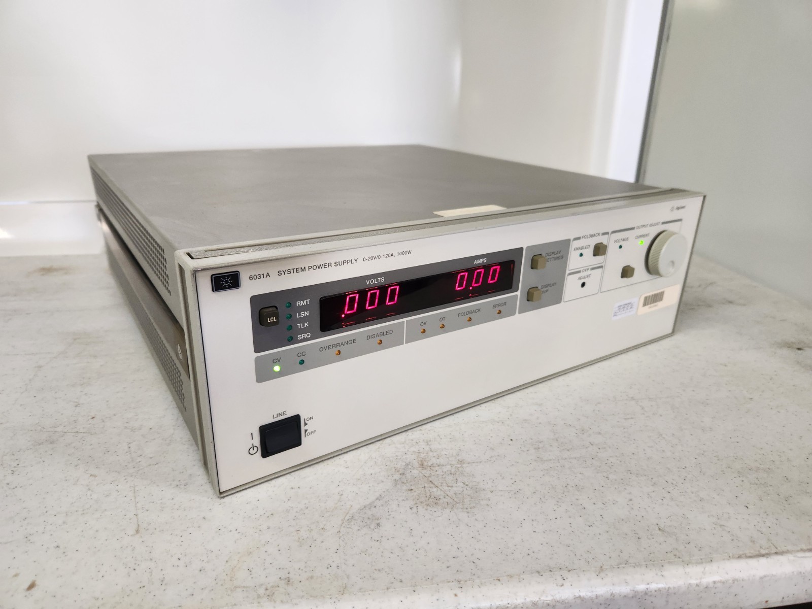 Agilent/HP 6031A System Autoranging 20V 120A 1000w DC Power Supply #2