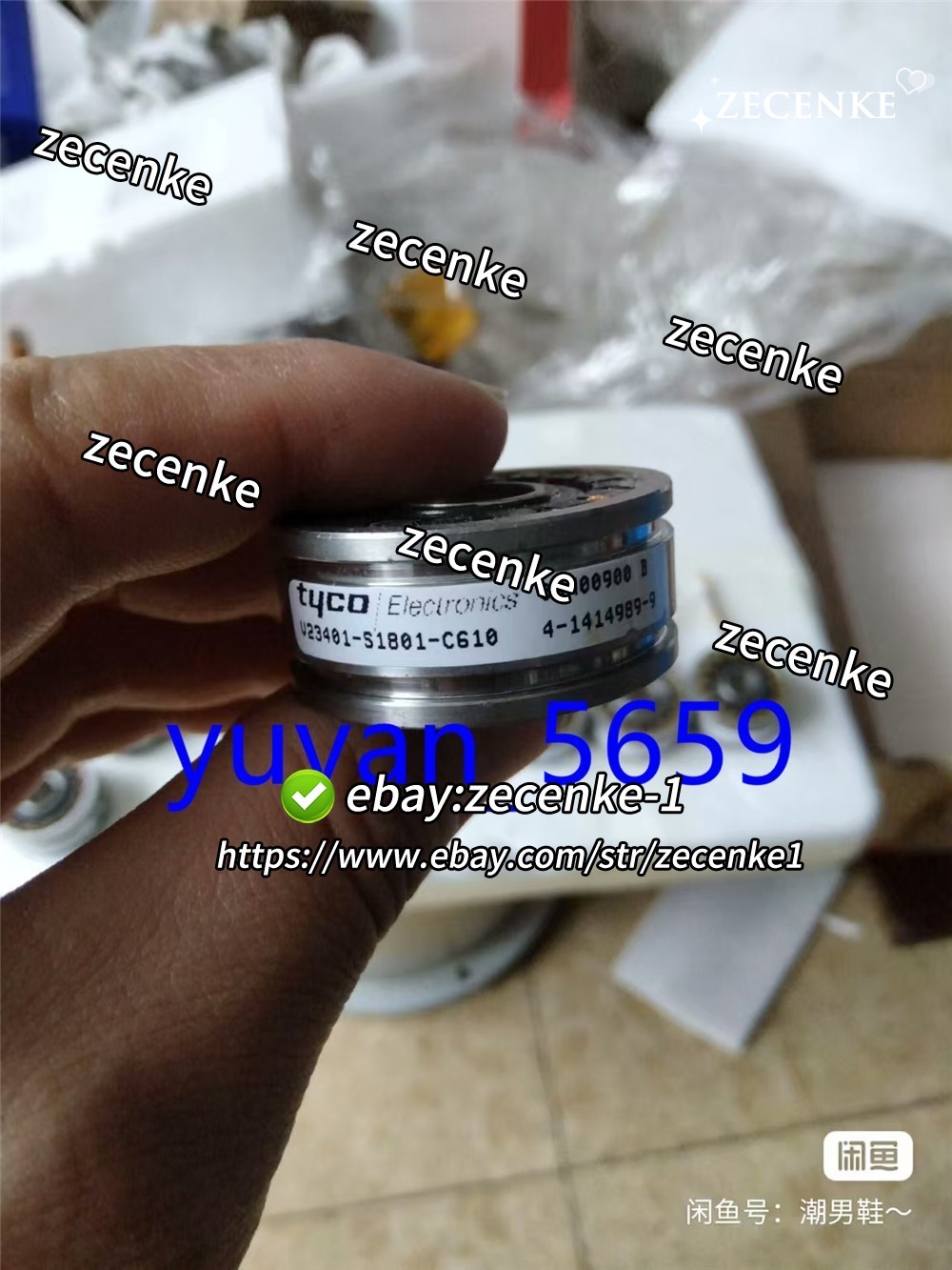 1PCS USED TYCO Encoder V23401-S1801-C610 #T1287 YS