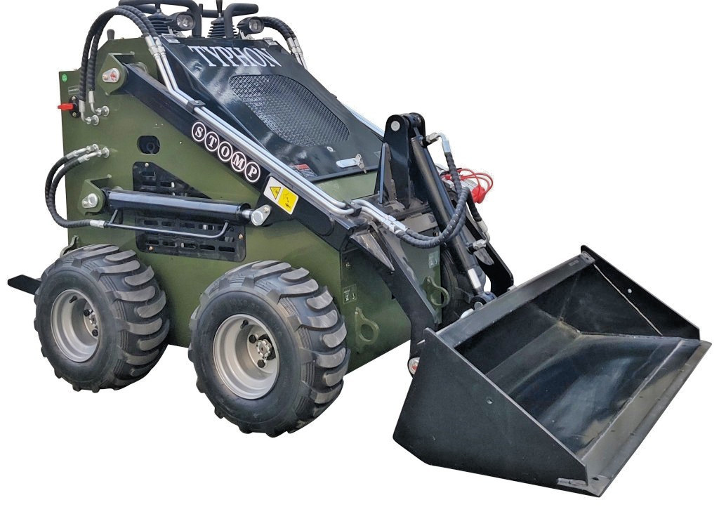 New TYPHON STOMP 503 Skid Steer Loader 375kg Lift 22.1HP Honda GX690 USA Engine
