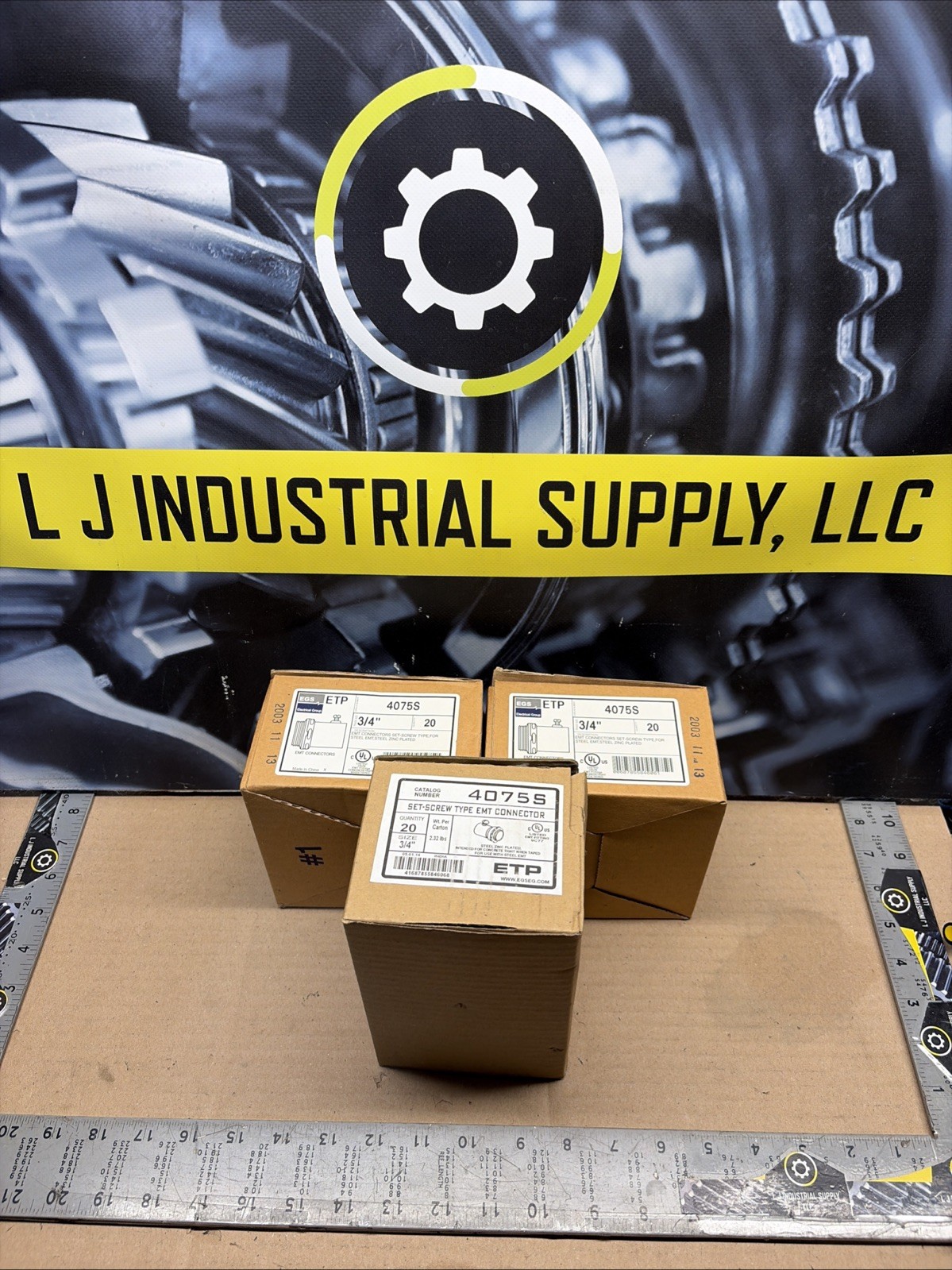 NEW! [Qty-60!] EGS 4075S 3/4” ETP Set-Screw EMT Couplings _FAST SHIPPING!