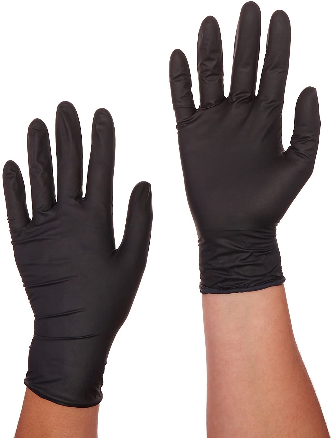 6 Mil Advance Exam Black Nitrile Glove Power Latex Free case 1000 PCs Size XL