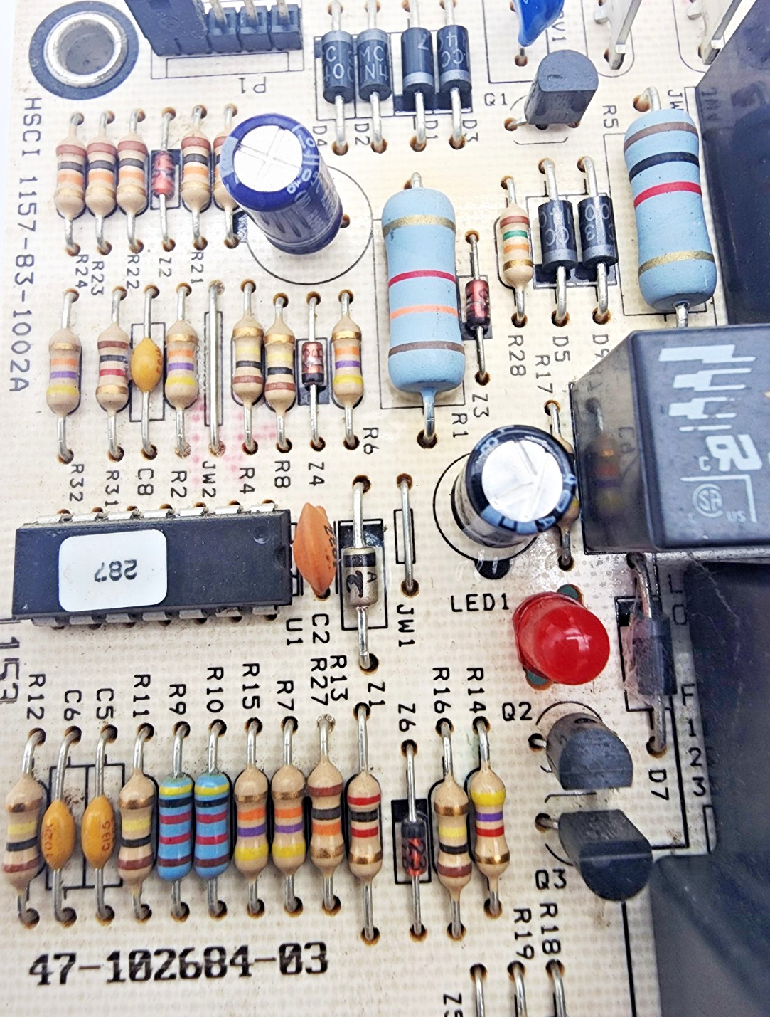 Rheem Ruud 47-102684-03 Defrost Control Circuit Board 1157-100