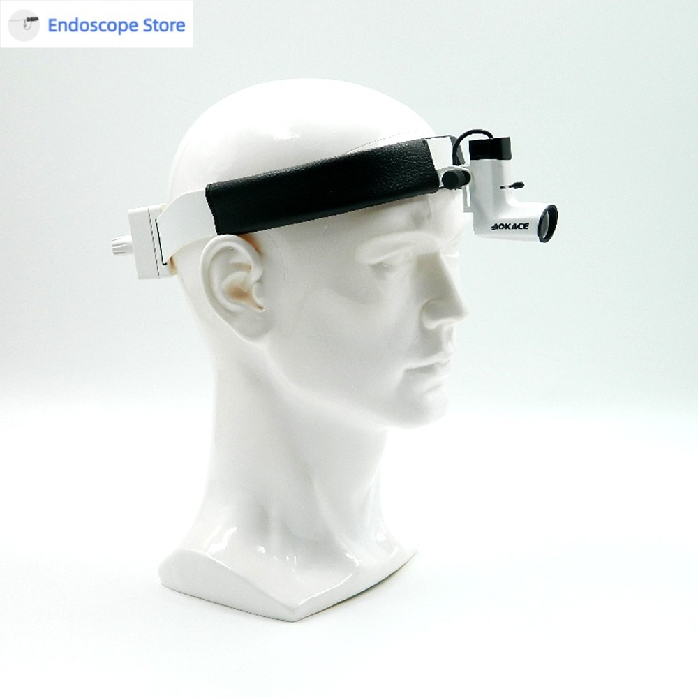 Medical Ultralight LED Wireless Adjust Surgery Examination Head Light Lamp ENT