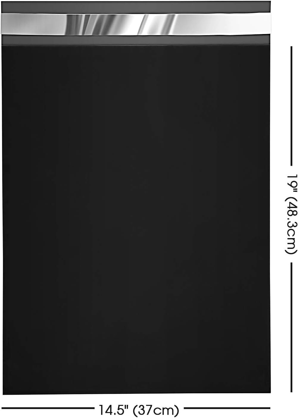 Poly Mailers Shipping Bags Mailing Envelope Large Package Bag 14.5×19″ 200 Black