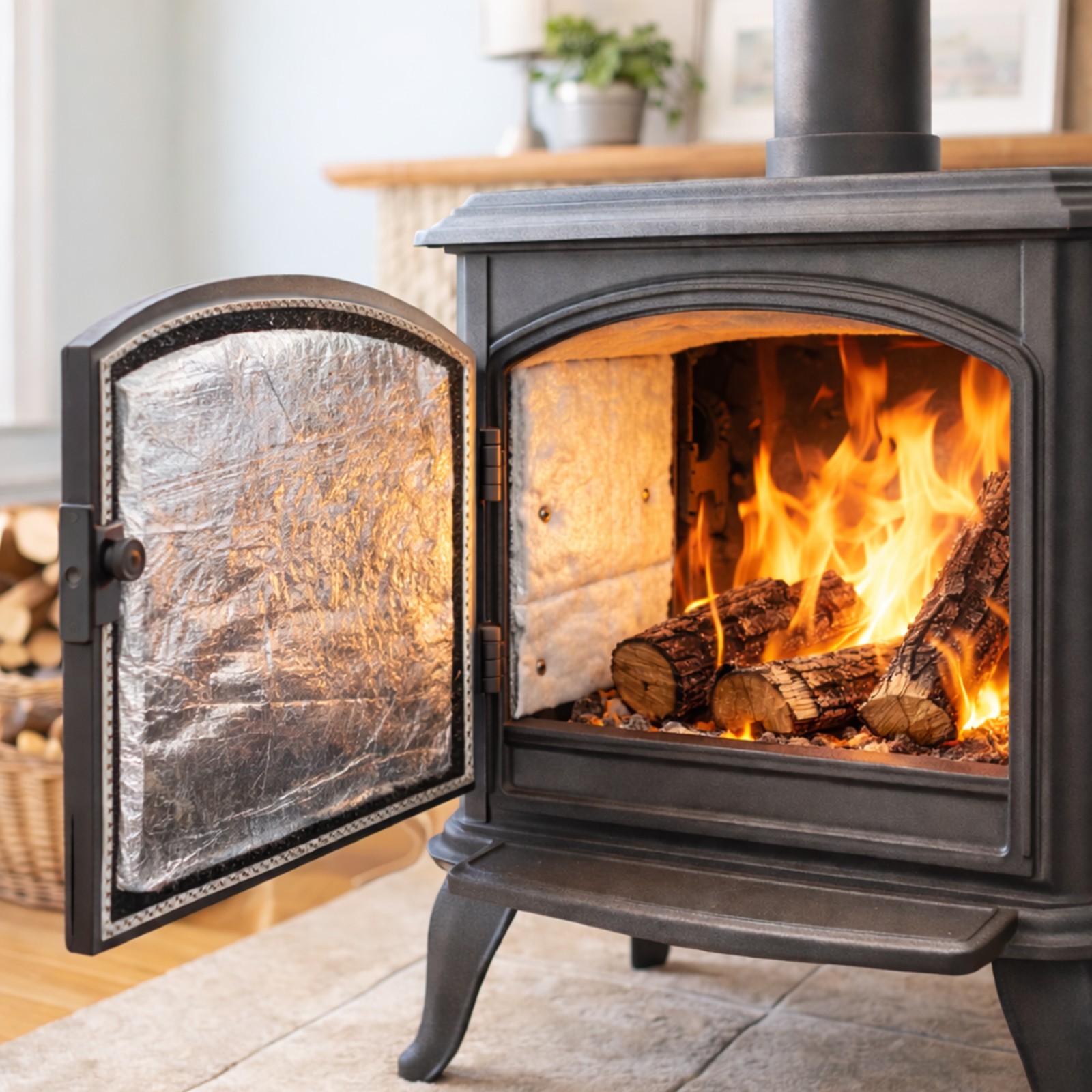 Ceramic Fiber High Temperature Insulation Blanket High Density Fireproof Thermal
