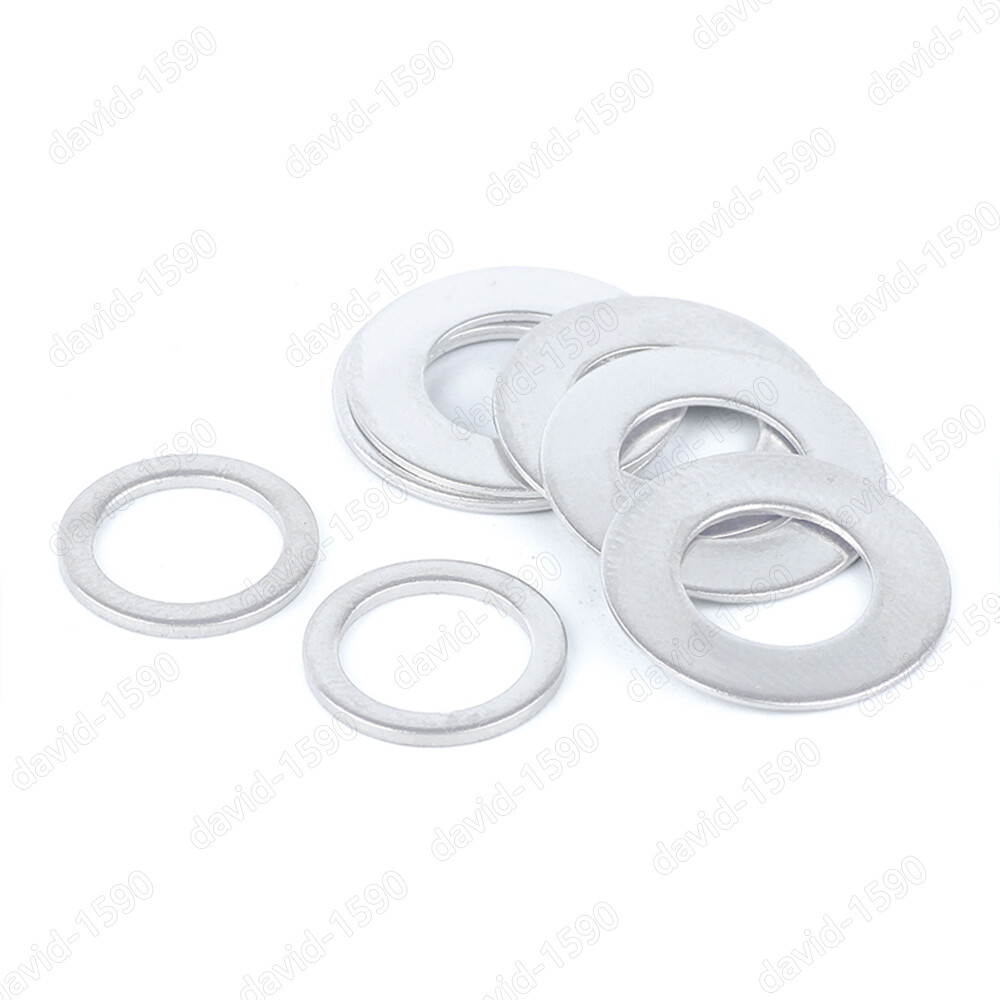 Aluminum Alloy 6061 Flat Washers M3 M4 M5 M6 M8 M10 M12 M16 M20 Enlarged Gaskets