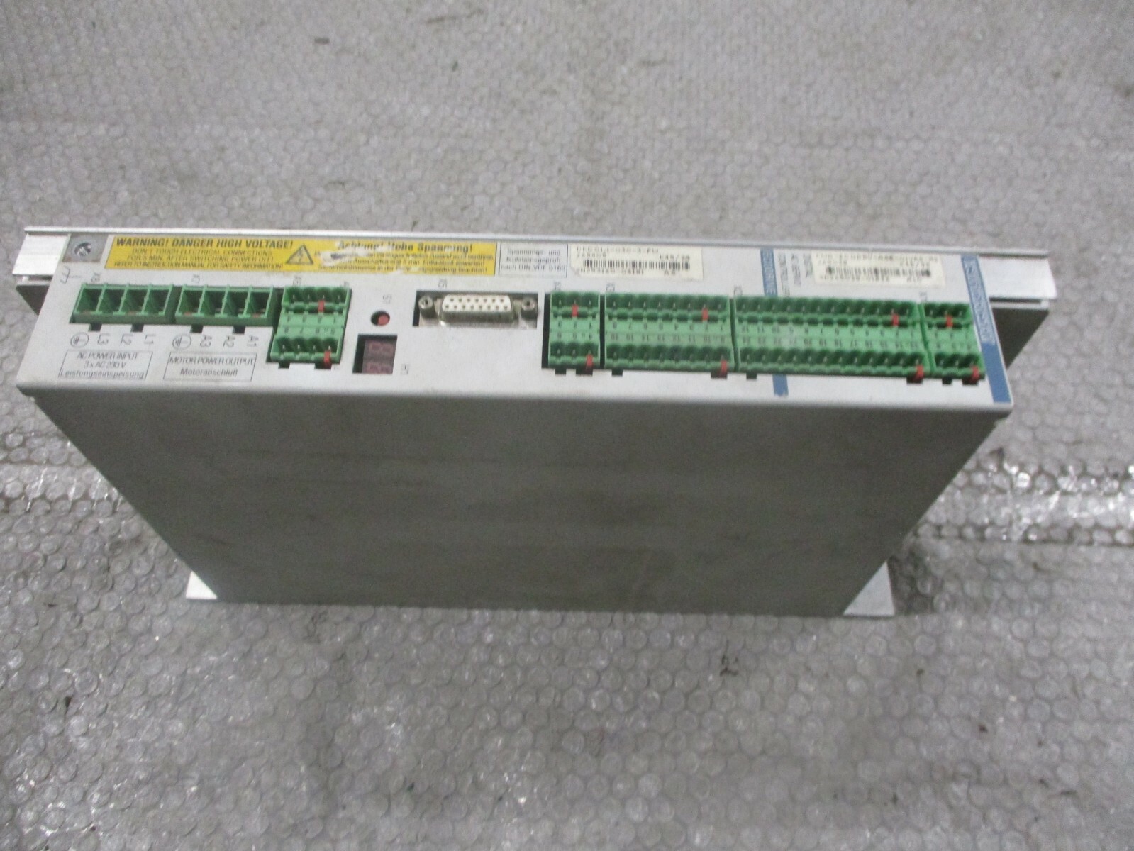 Indramat DKC01.1-030-3-FW ECODRIVE Digital AC Servo Controller 3x230VAC *TESTED*