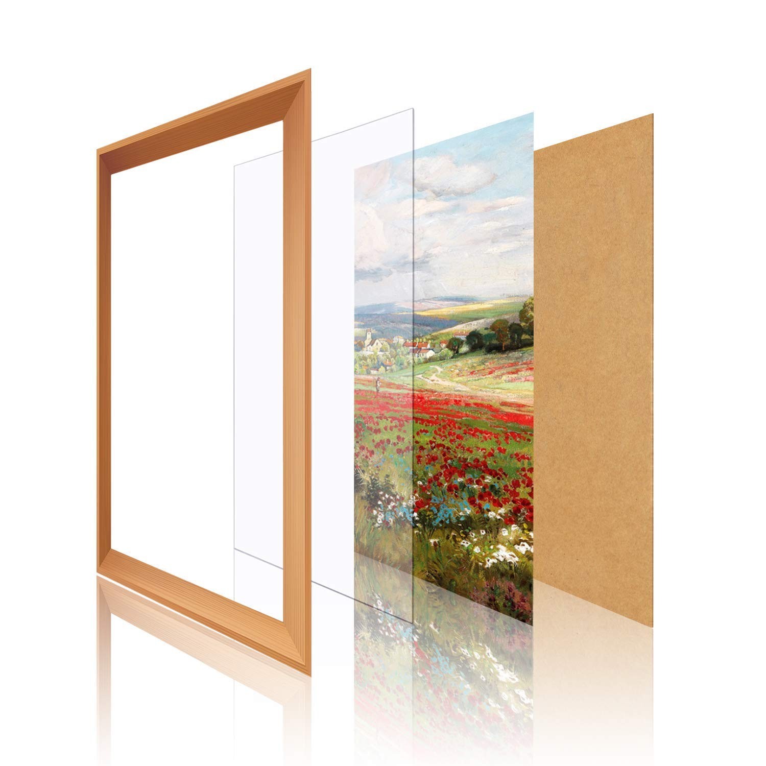 High Clarity 8″ x 12″ Plexiglass Sheets – UV & Weather Resistant for Crafts
