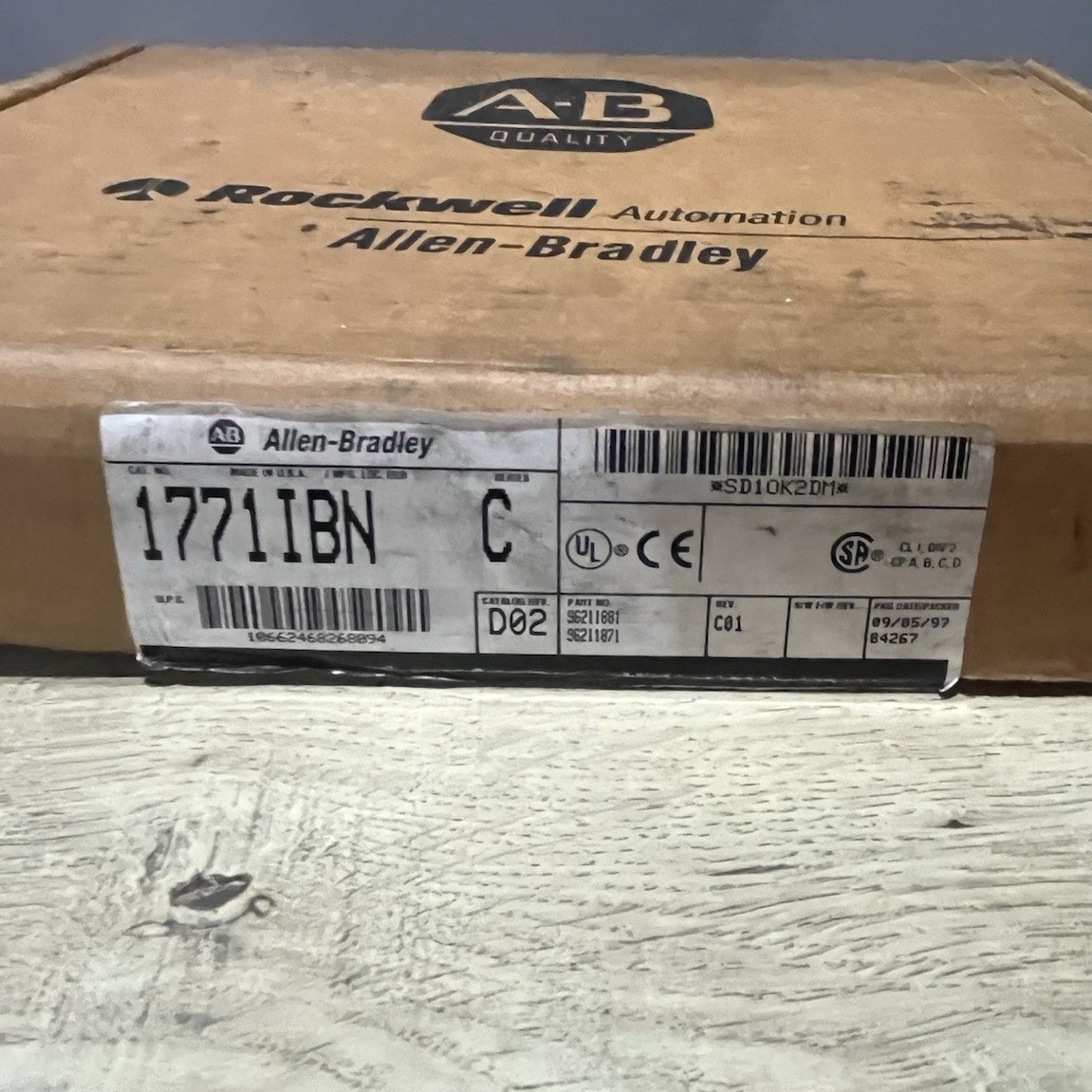 Allen-Bradley Rockwell Automation 1771IBN Digital PLC Input I/O Module PLC-5