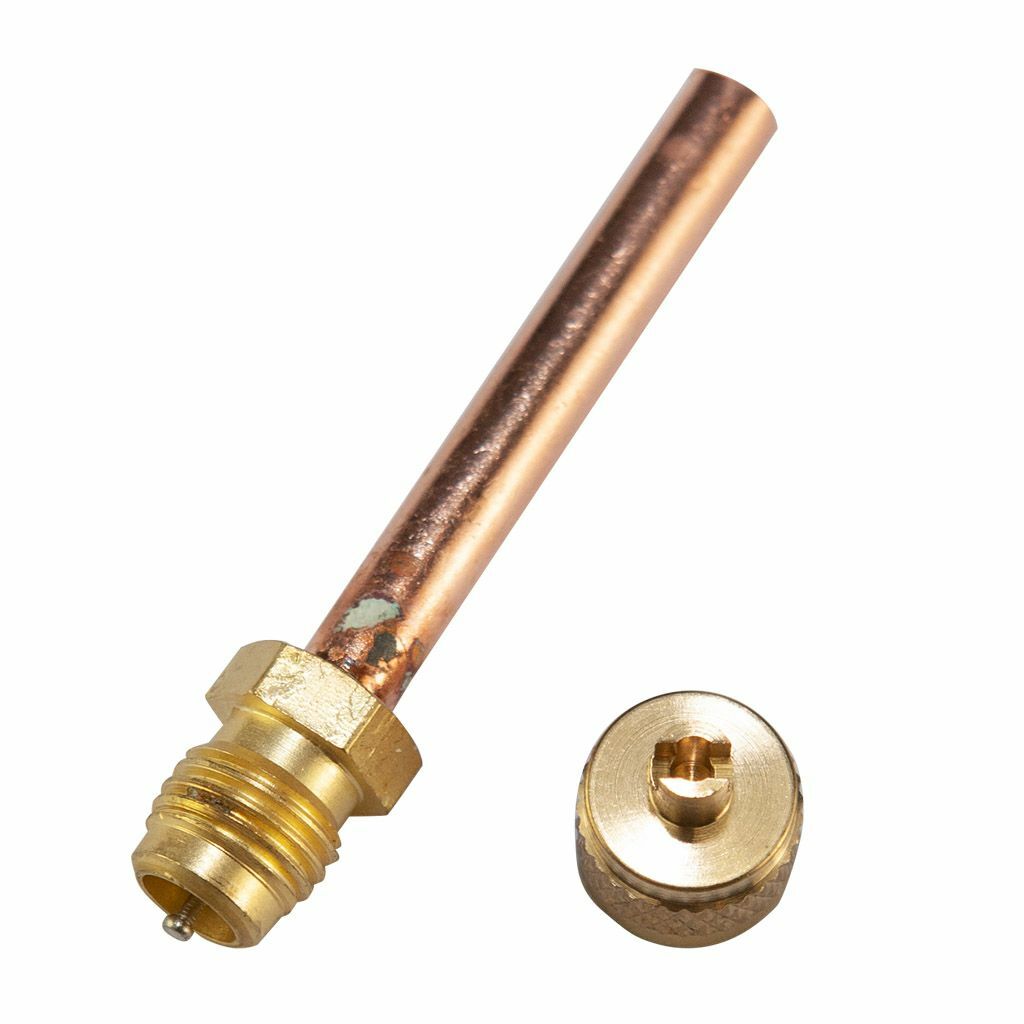 20 Service/Access Valve 1/4″ SAE *1/4″ OD *2.75″ Stem Core Refrigeration Set