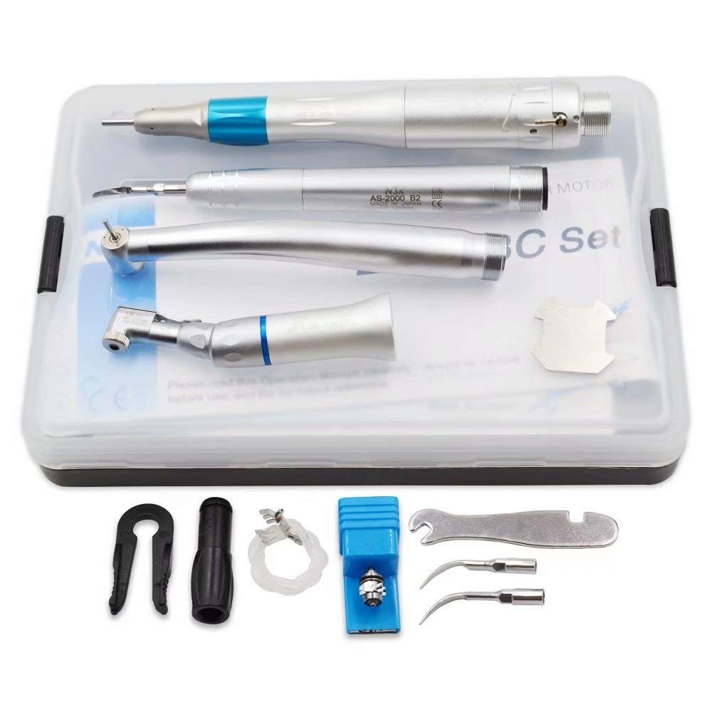 Dental High Low Speed Handpiece with Air Scaler Set (EX-203C+PANA-MAX+AS2000) US