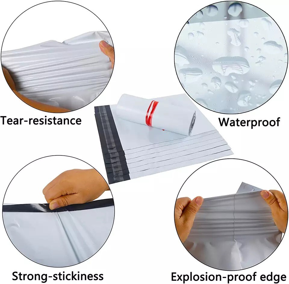 Poly Mailers Plastic Ship Bag 6×9 7.5×10.5 10×13 12×15.5 14.5×19 & 19×24