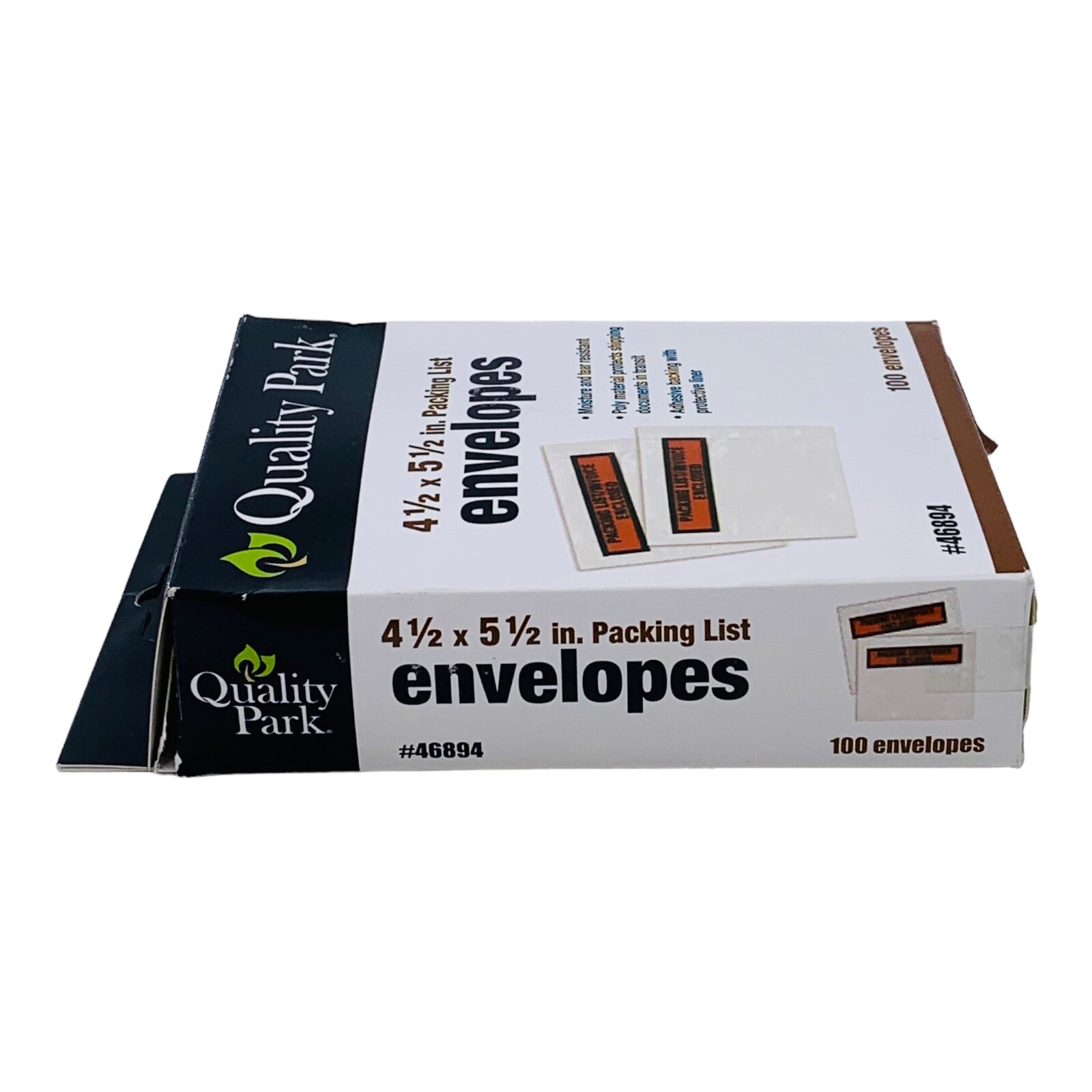 100 Count Quality Park 4.5×5.5 Self-Adhesive Packing List Envelopes *Read*
