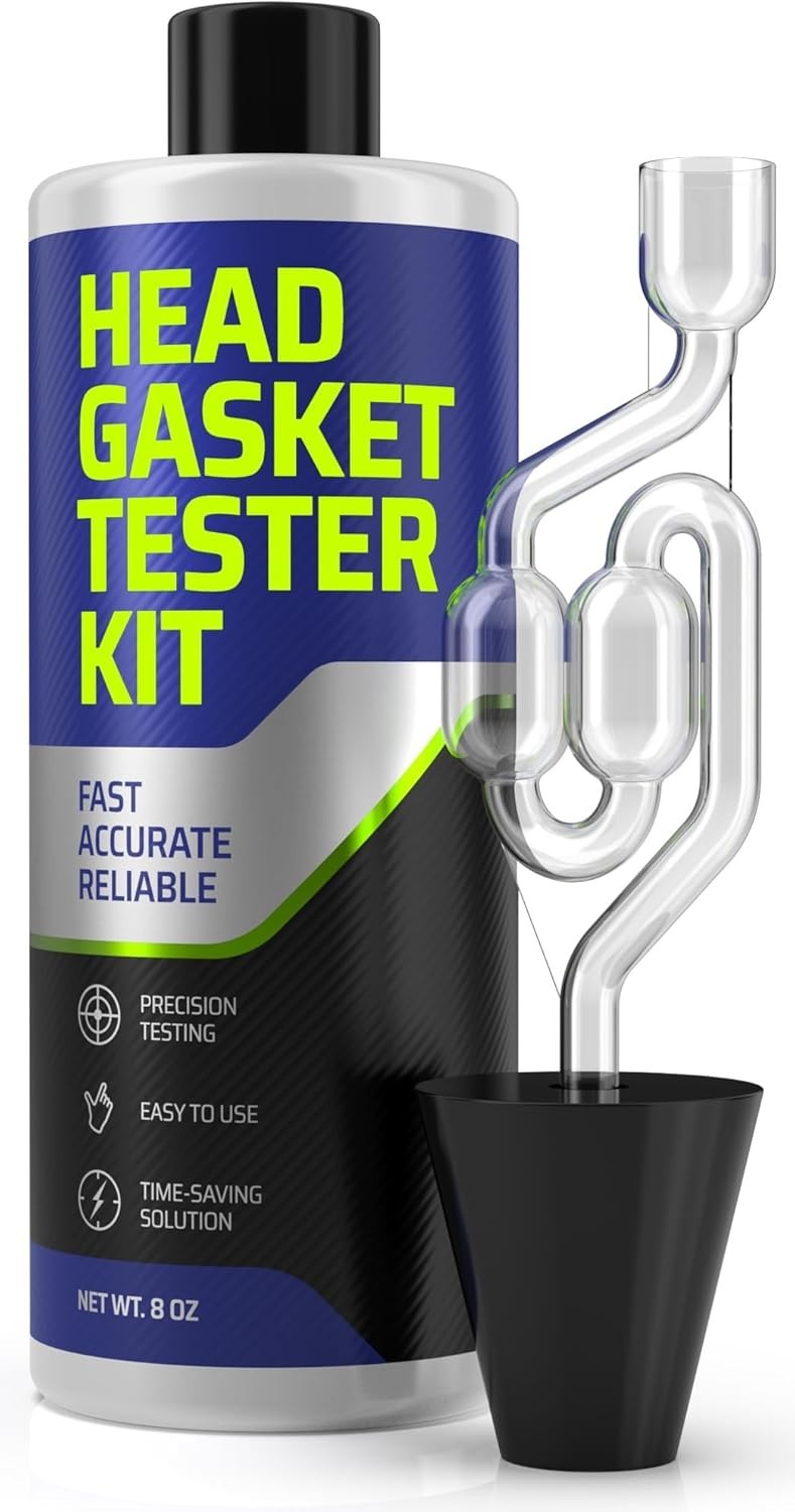 “FORTIVO Head Gasket Tester Kit – over 100 Tests, Complete Combustion Leak Test