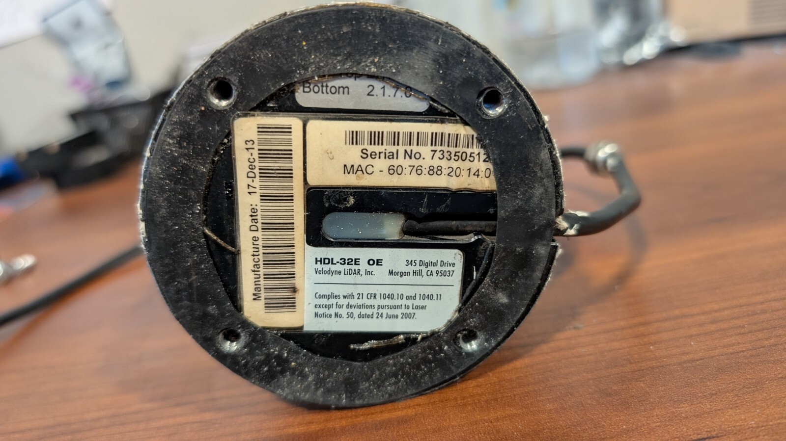 Velodyne HDL-32e Lidar Sensor – Good condition HDL-32 Mobile Mapping