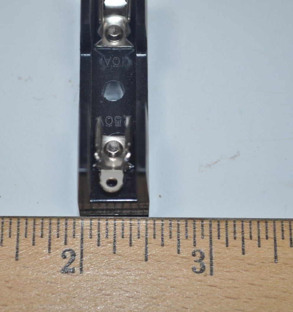 Lot of 10 NOS NEW SATO Fuse Holder 1 Gang Terminal 10A – F-3321 Made in JAPAN