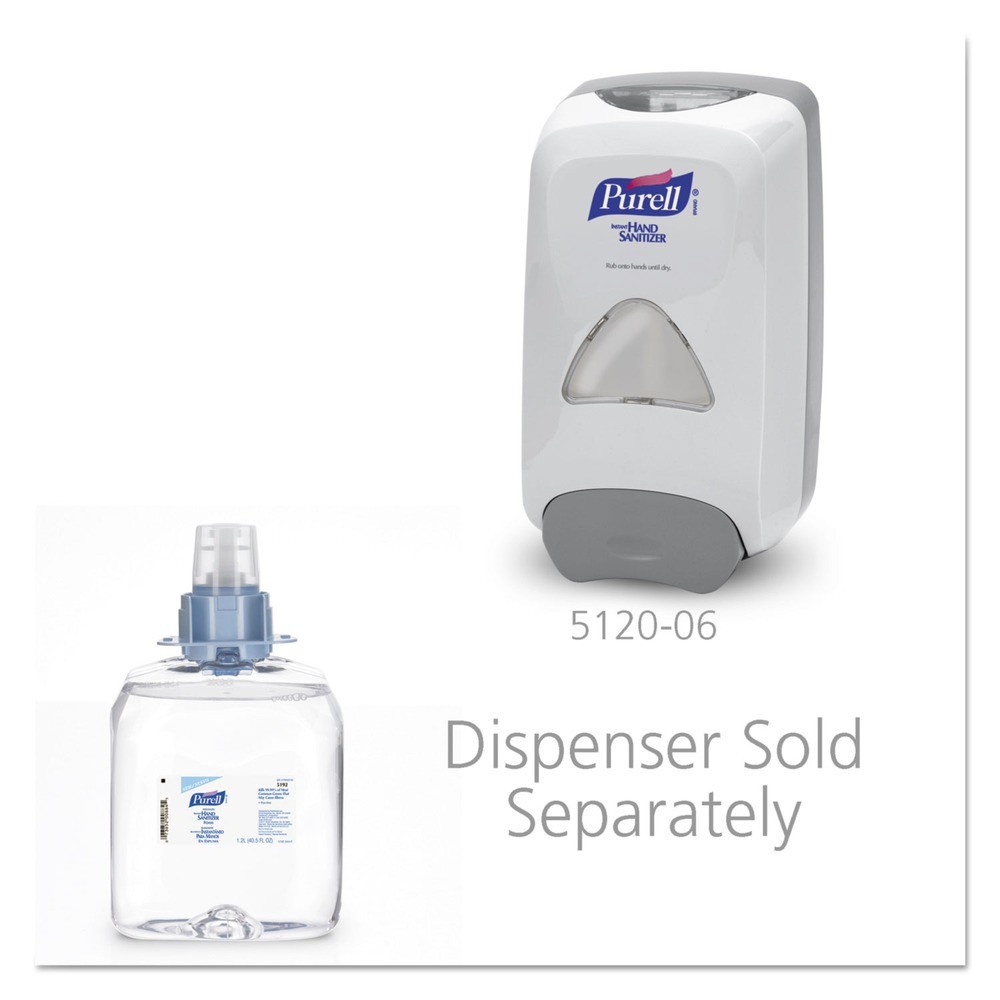 PURELL 519204EA 1200 ml Refill Hand Sanitizer Foam for CS4 and FMX-12 New
