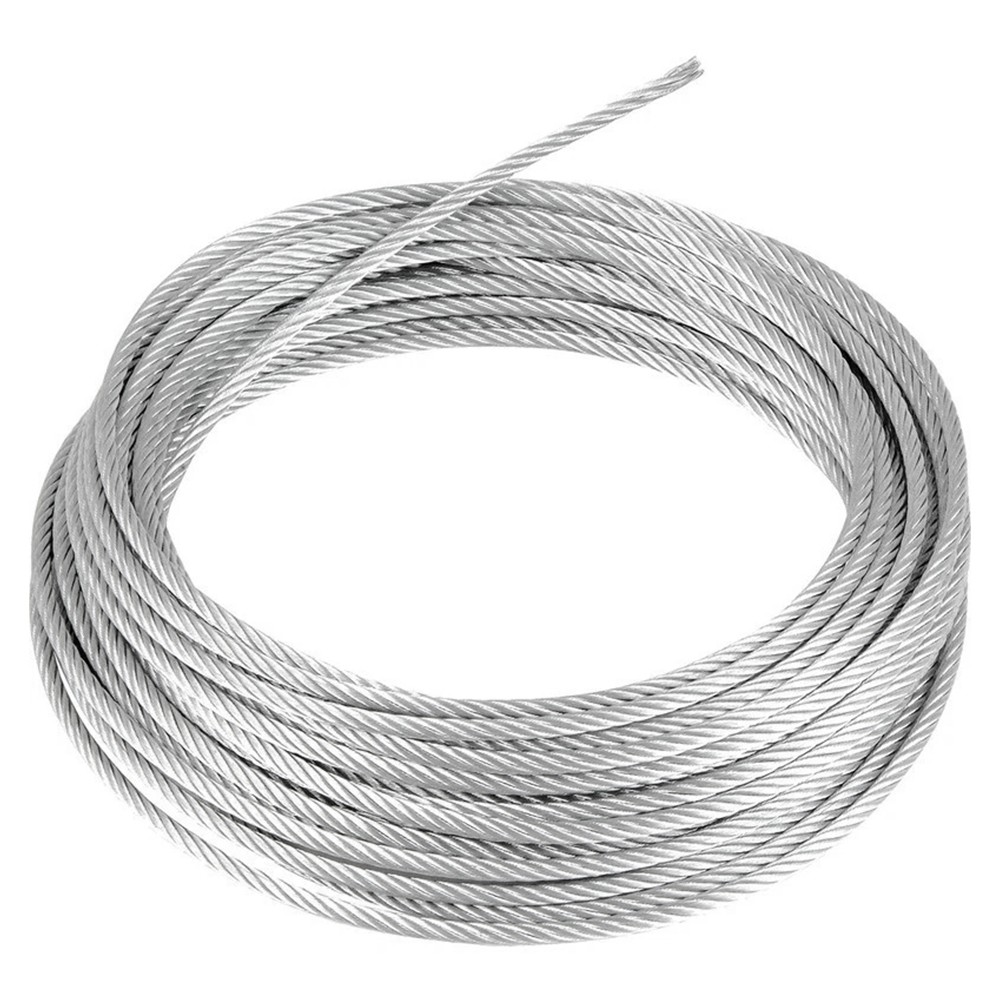Stainless Steel 304 7×7 Wire Rope Cable Rigging 0.45 0.3 0.4 0.5 0.6 0.8 1 – 4mm