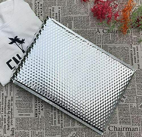 Any Size Color MATTE METALLIC Poly Bubble Mailers Mailing Padded ,shipping