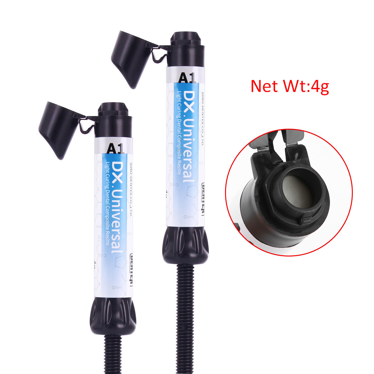 Dental Universal Light Cure Composite Veneer Teeth Resin SyringeA1 A2 A3 A3.5 B1
