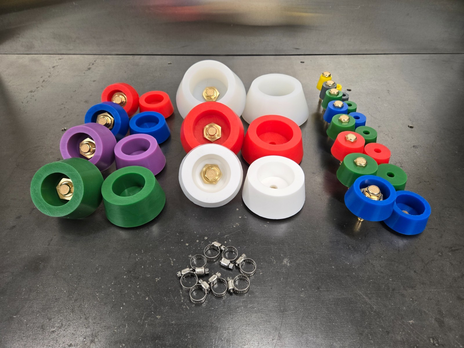 Complete Silicone Back Purge Plug Kit 1 to 5 inch for Tig Welding Stainless