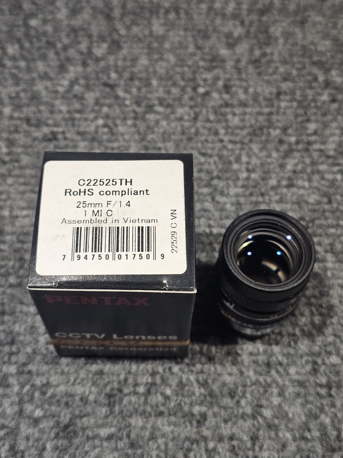 PENTAX CCTV Lens C22525TH Brand New!