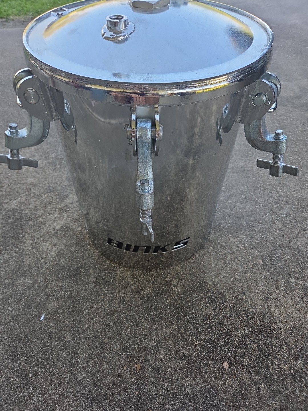 BINKS Pressure Tank, Pot 1416-3982, 5 Gallon, Stainless