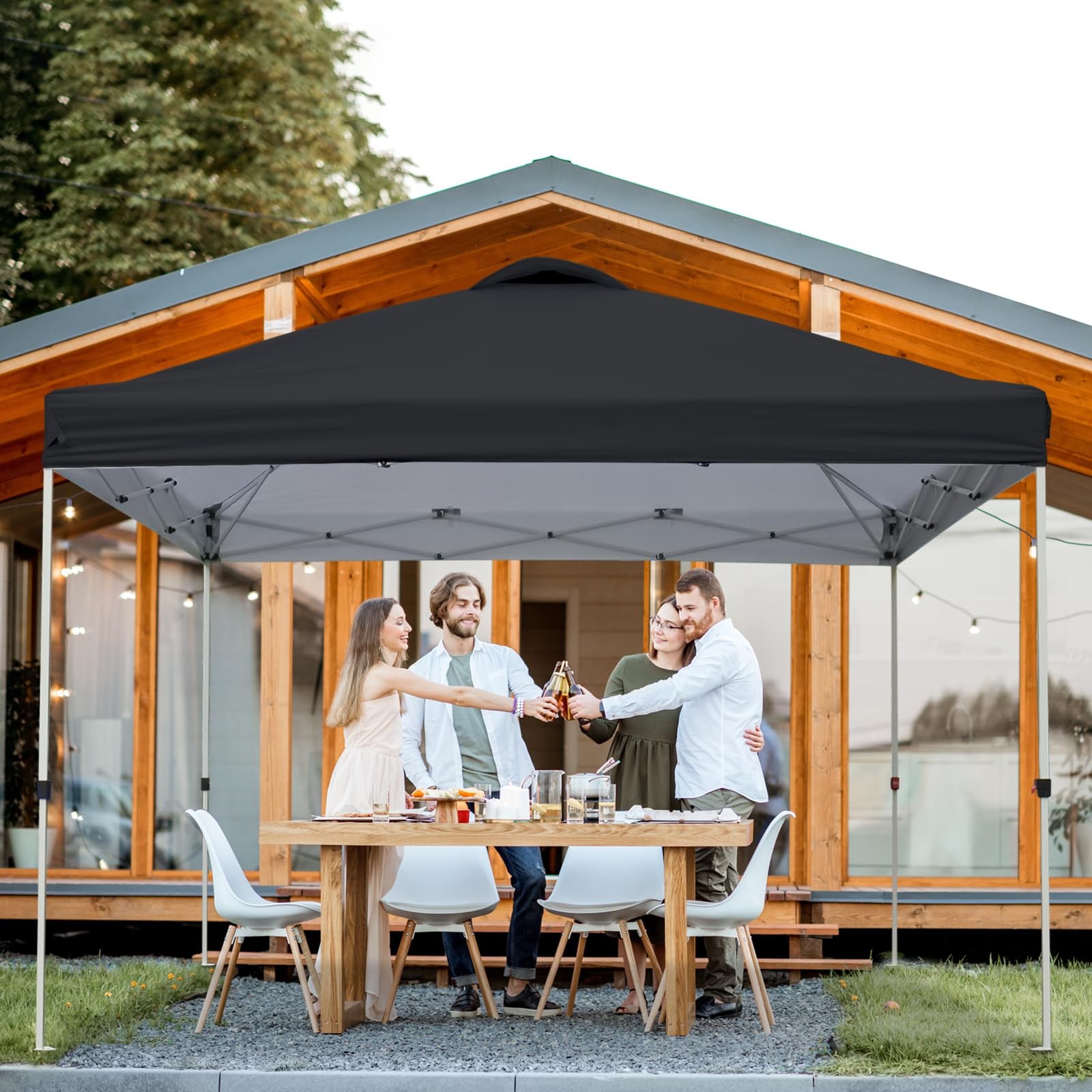 Vingli 10X10 Pop Up Canopy Tent Sandbags Rolling Bag Portable Instant Party